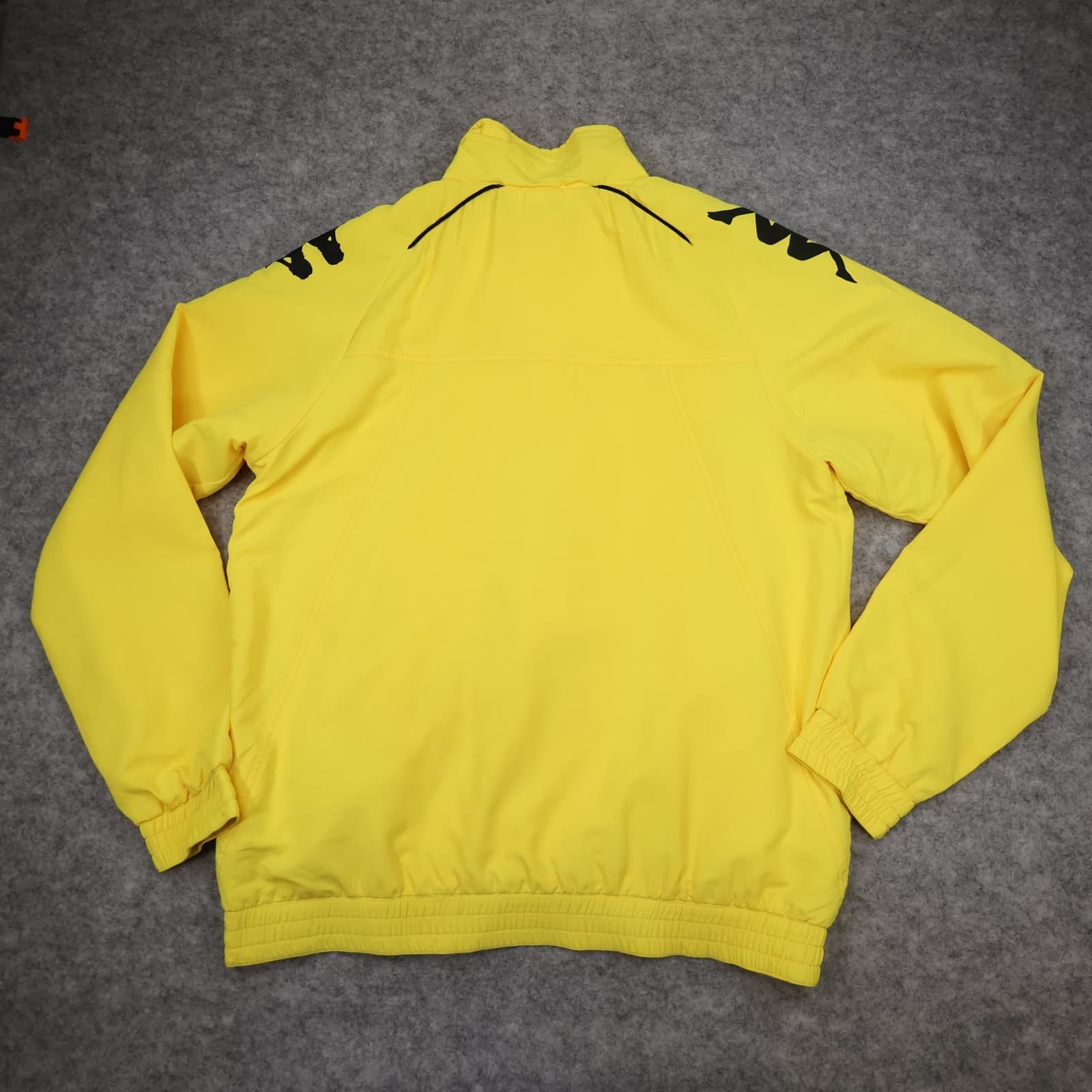 Borussia Dortmund Jacket Large Yellow Kappa Track 2010 2011 Zipped photo 2