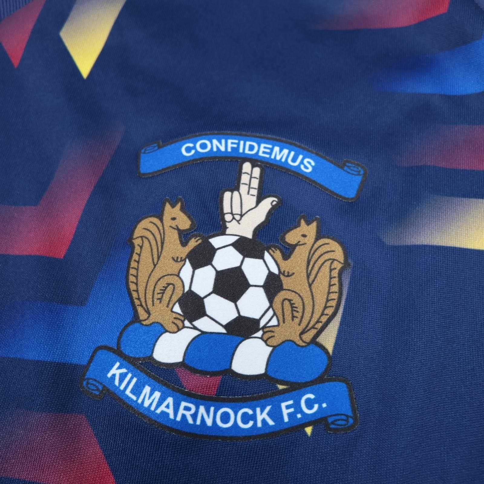 Kilmarnock FC Shirt Mens XL Blue Third Football Hummel 2022 2023 Soccer Jersey photo 5