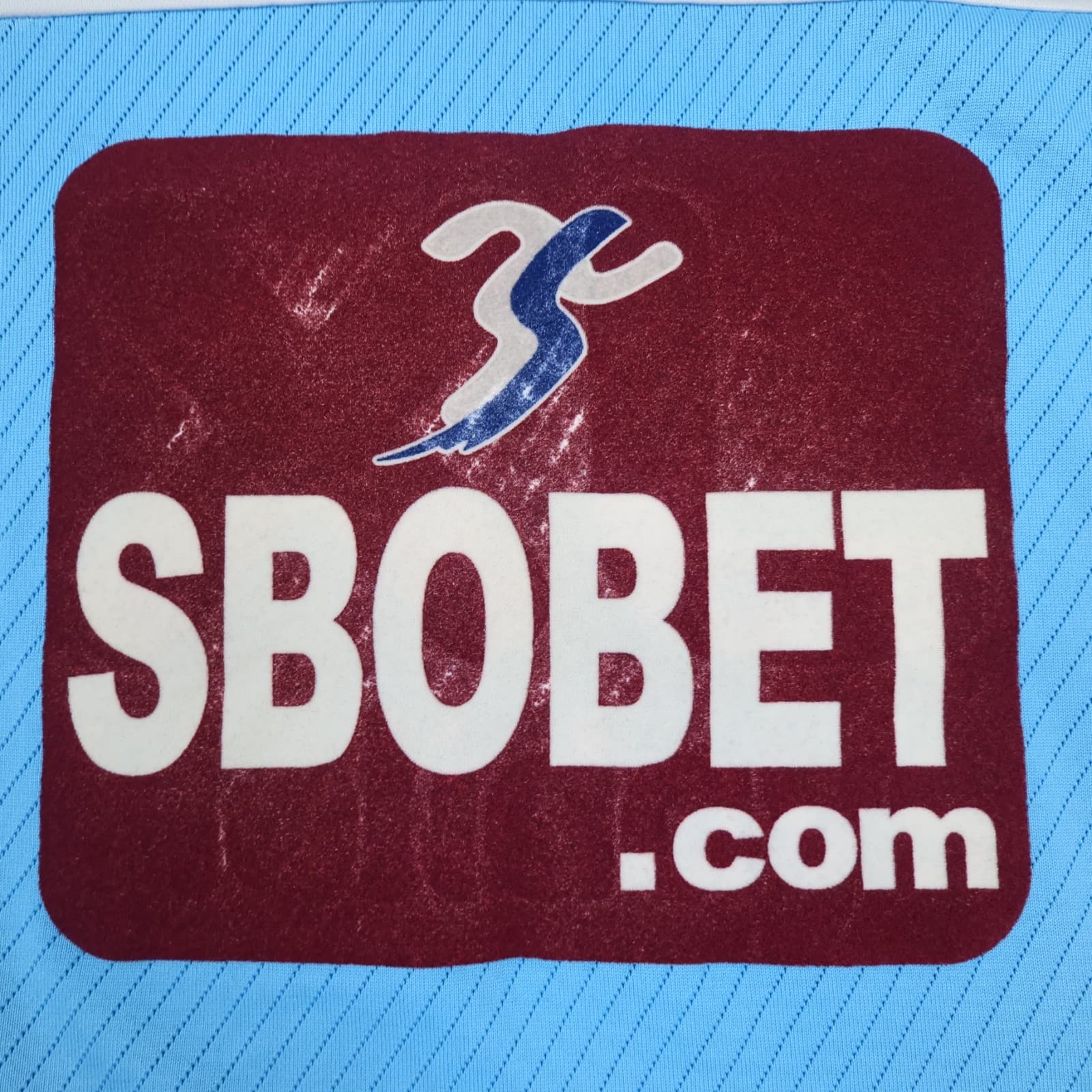 West Ham Shirt Extra Large Blue 2008 2009 Umbro Away Shirt Soccer Jersey photo 4
