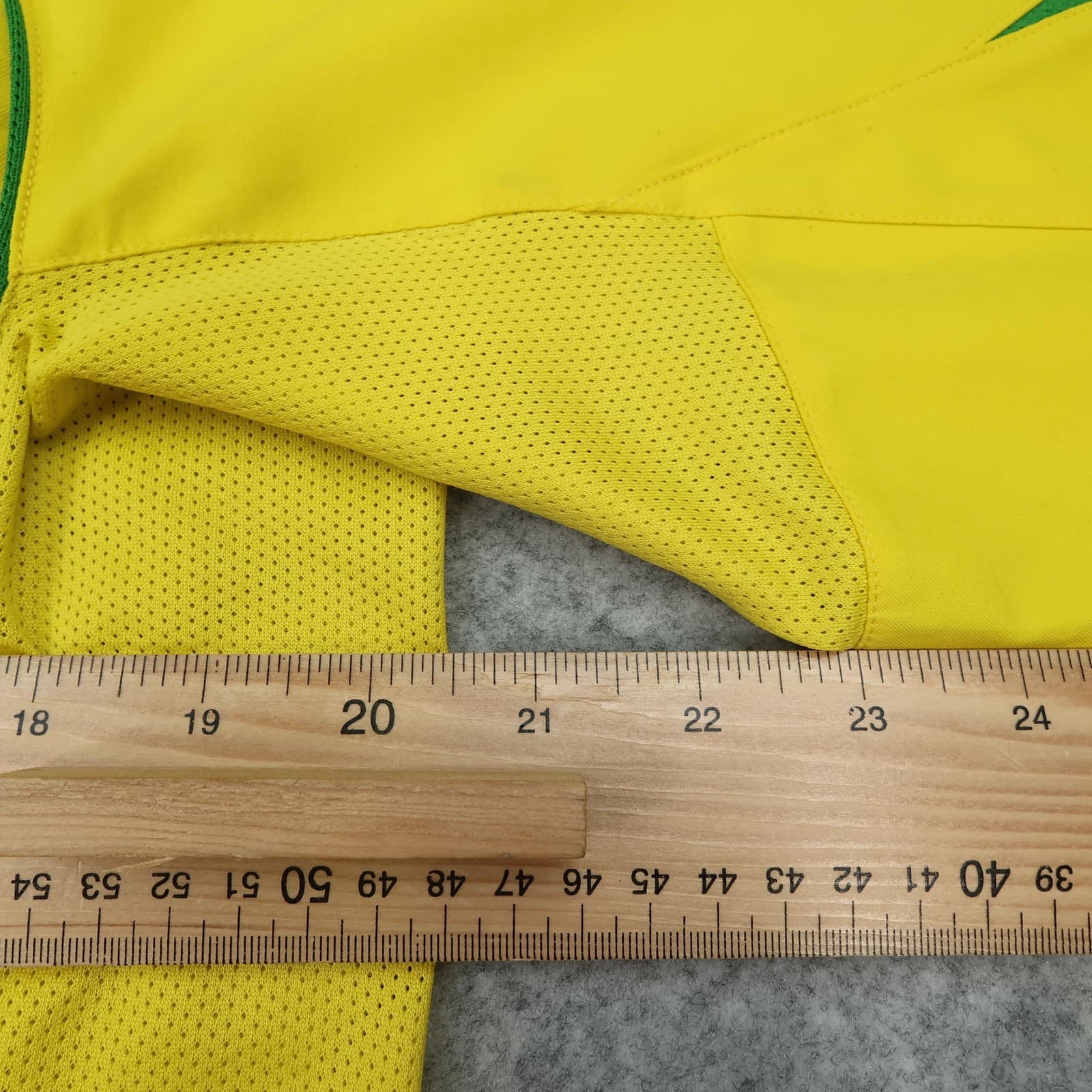 Vintage Brazil Home Shirt Mens Medium Yellow 2002 2004 Football Nike 90 Jersey photo 10