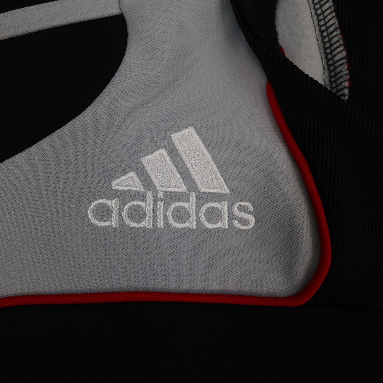 Liverpool Drill Top Mens Large Black Training Adidas Carlsberg 2008 2009 photo 4