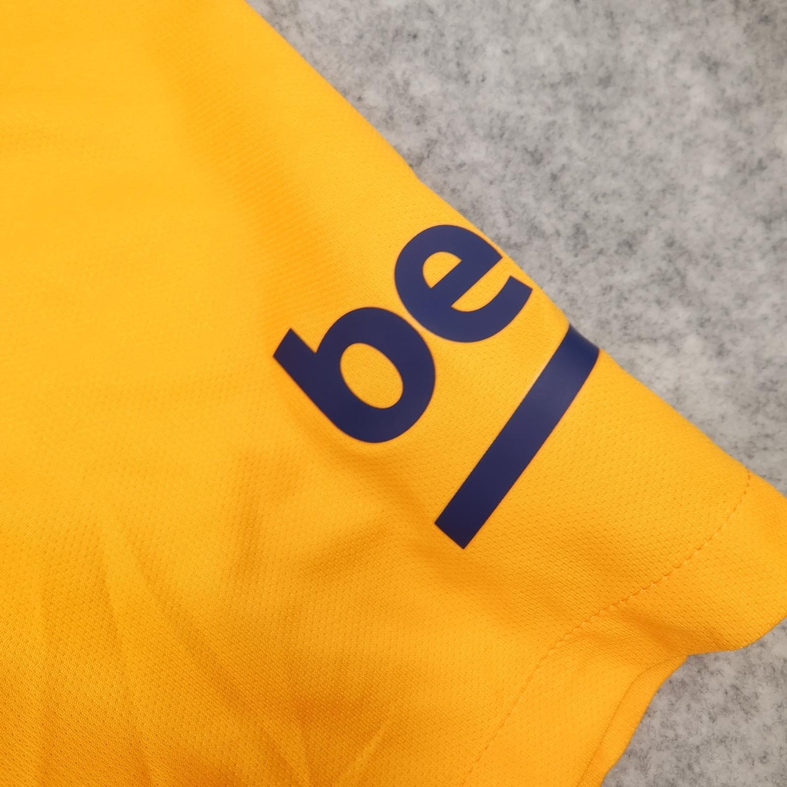 Barcelona Shirt Mens Extra Large Yellow Away 2015 2016 Nike Soccer Jersey photo 8