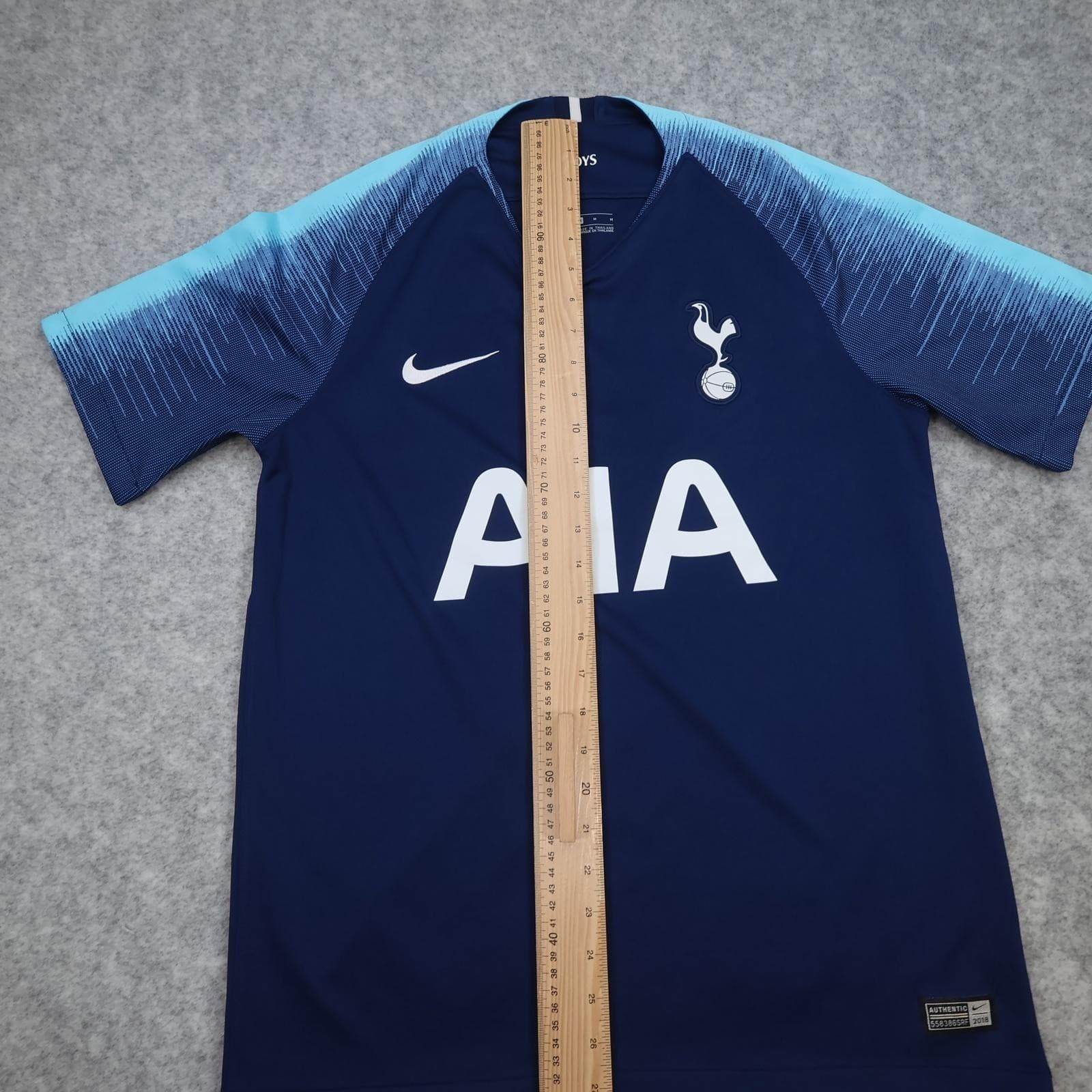 Tottenham Hotspur Shirt Mens Medium Blue Away 2018 2019 Football Nike AIA photo 12