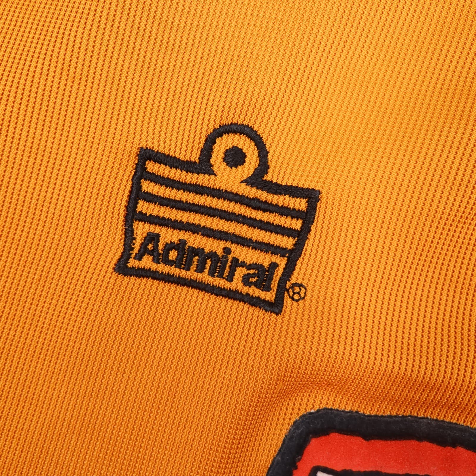Vintage Wolves Football Shirt Large Orange Home Kit 2002 2004 Admiral Jersey photo 6