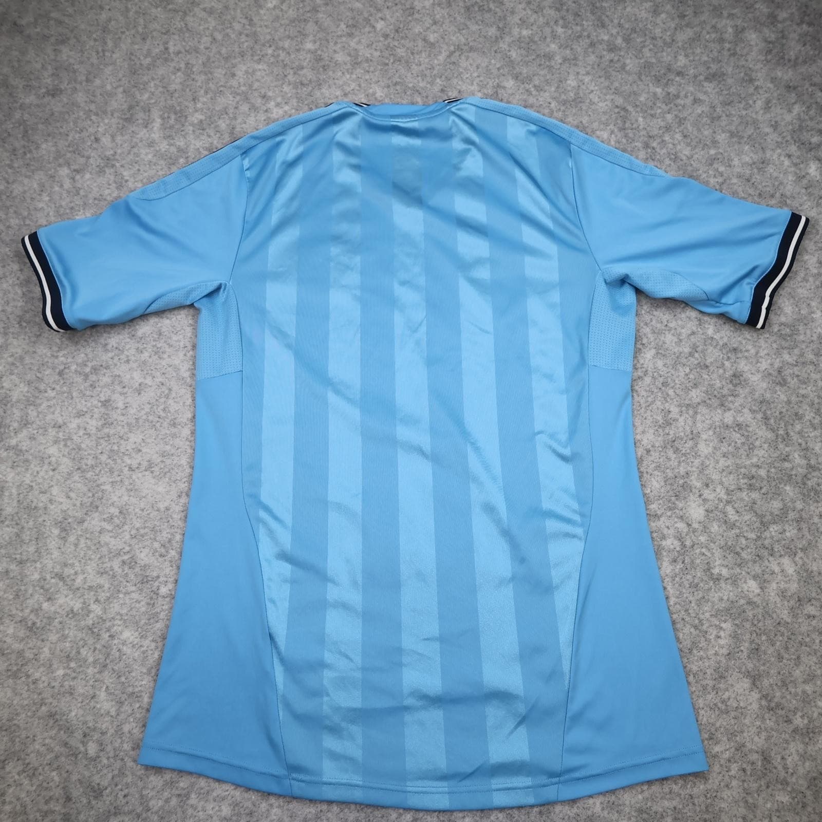Ajax Shirt Mens Medium Blue Away 2010 2011 Football Adidas AEGON Jersey photo 2