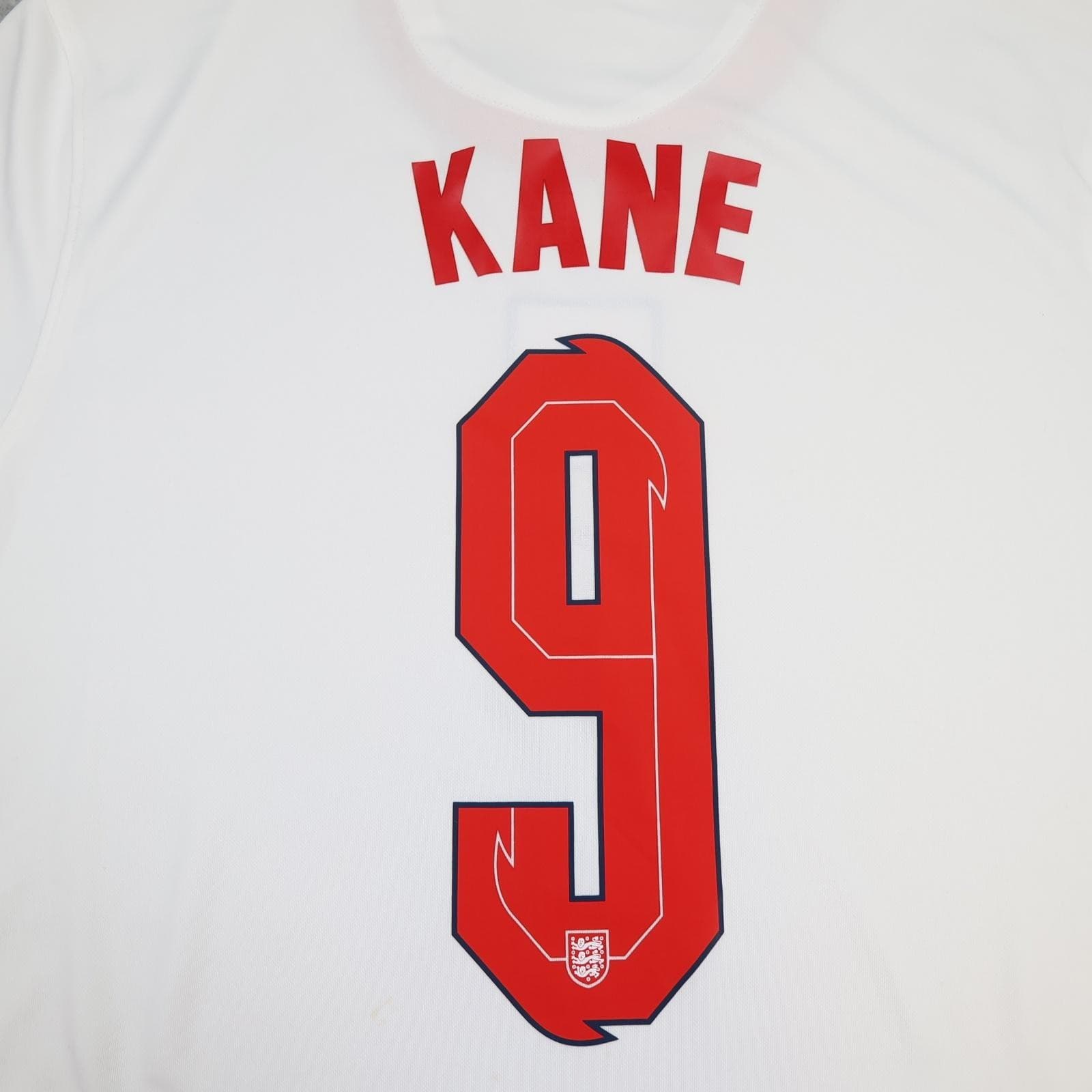 England Home Shirt Mens XL White 2020 2021 Football Nike Kane 9 Dri Fit photo 3