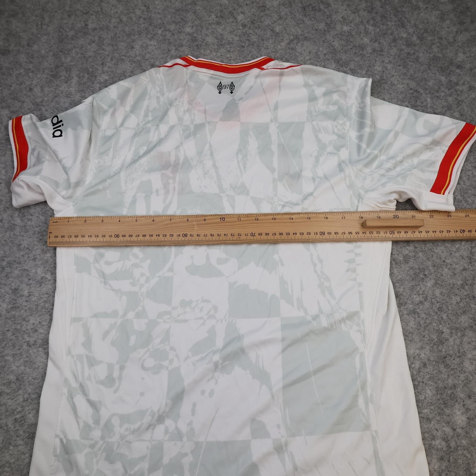 Liverpool Away Shirt Mens Medium White Third Nike Soccer Jersey 2024 2025 photo 10