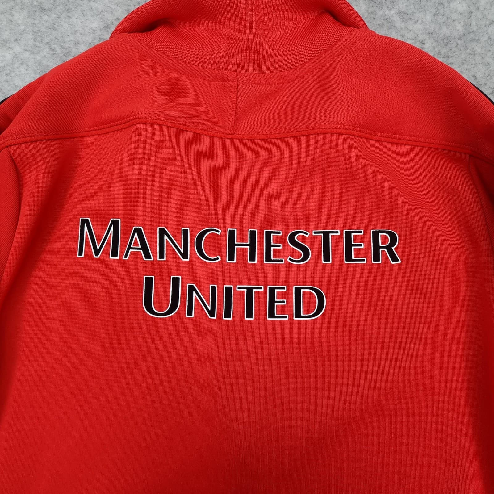 Manchester United Jacket Youth XL Red EPL Football Nike Track Top 13-15 Yrs photo 12