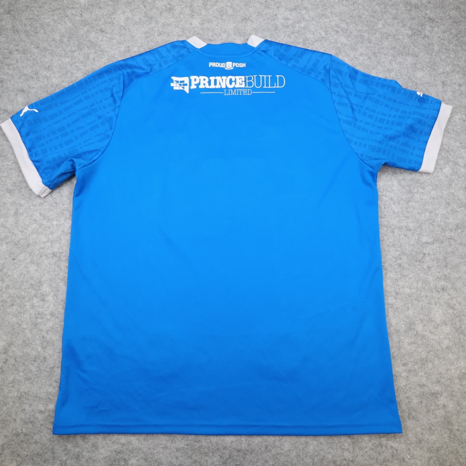 Peterborough United Shirt Extra Large Blue Home Kit 2022 2023 Puma Jersey XL photo 2