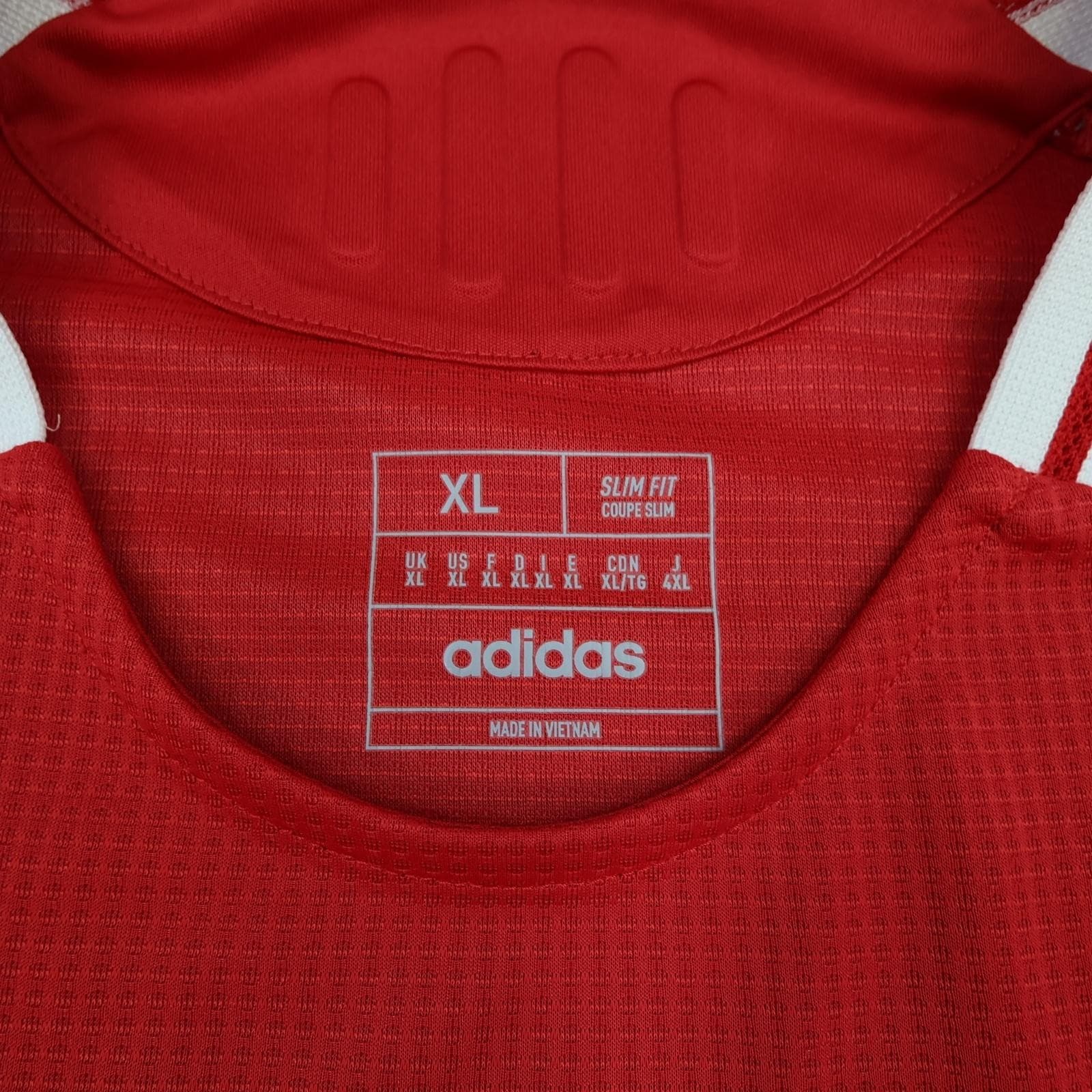 Manchester United Shirt Mens XL Red Home 2024 2025 Adidas Heat Ready Jersey photo 6