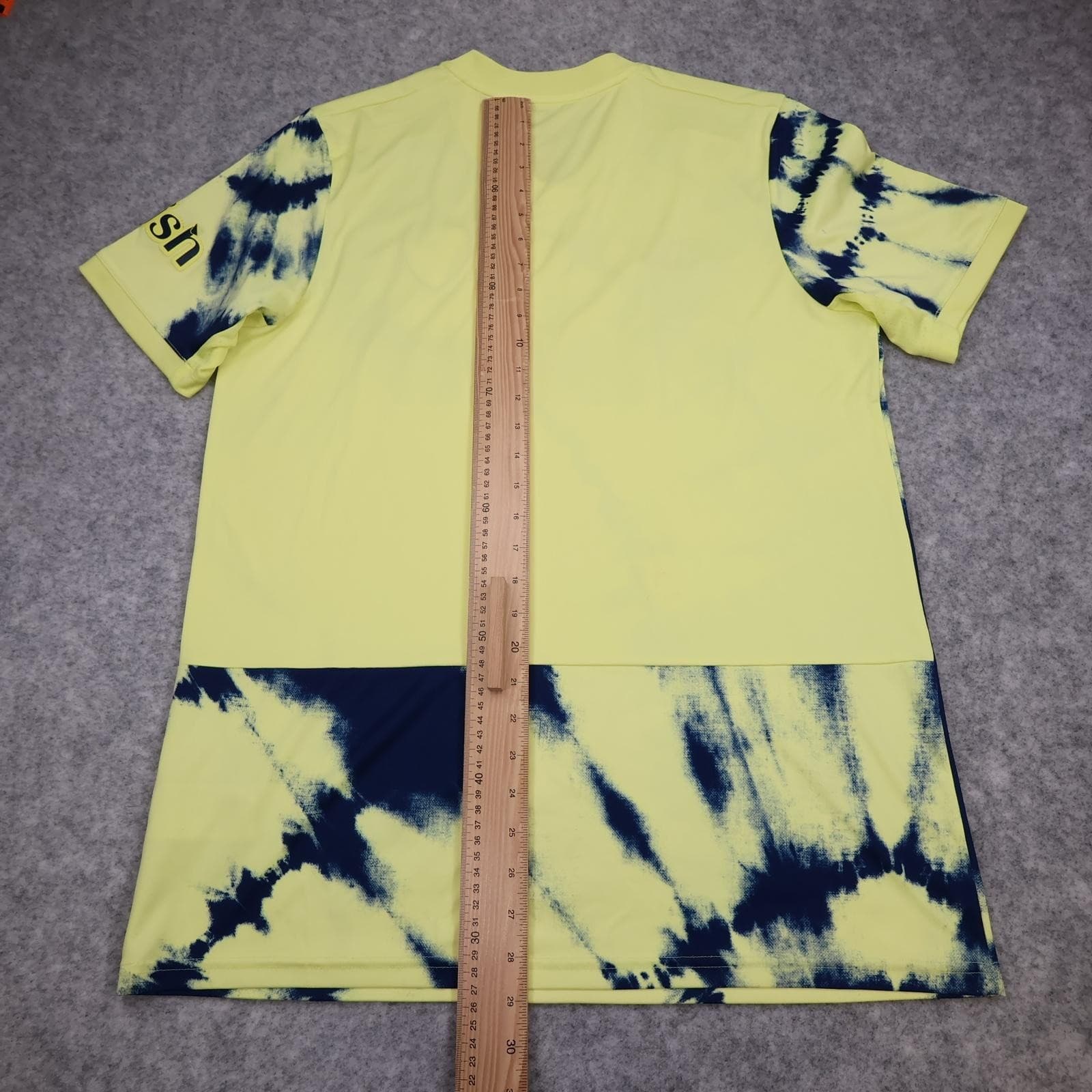 Leeds United Shirt Mens Large Yellow Away Kit 2022 2023 Football Adidas SBOTOP photo 11