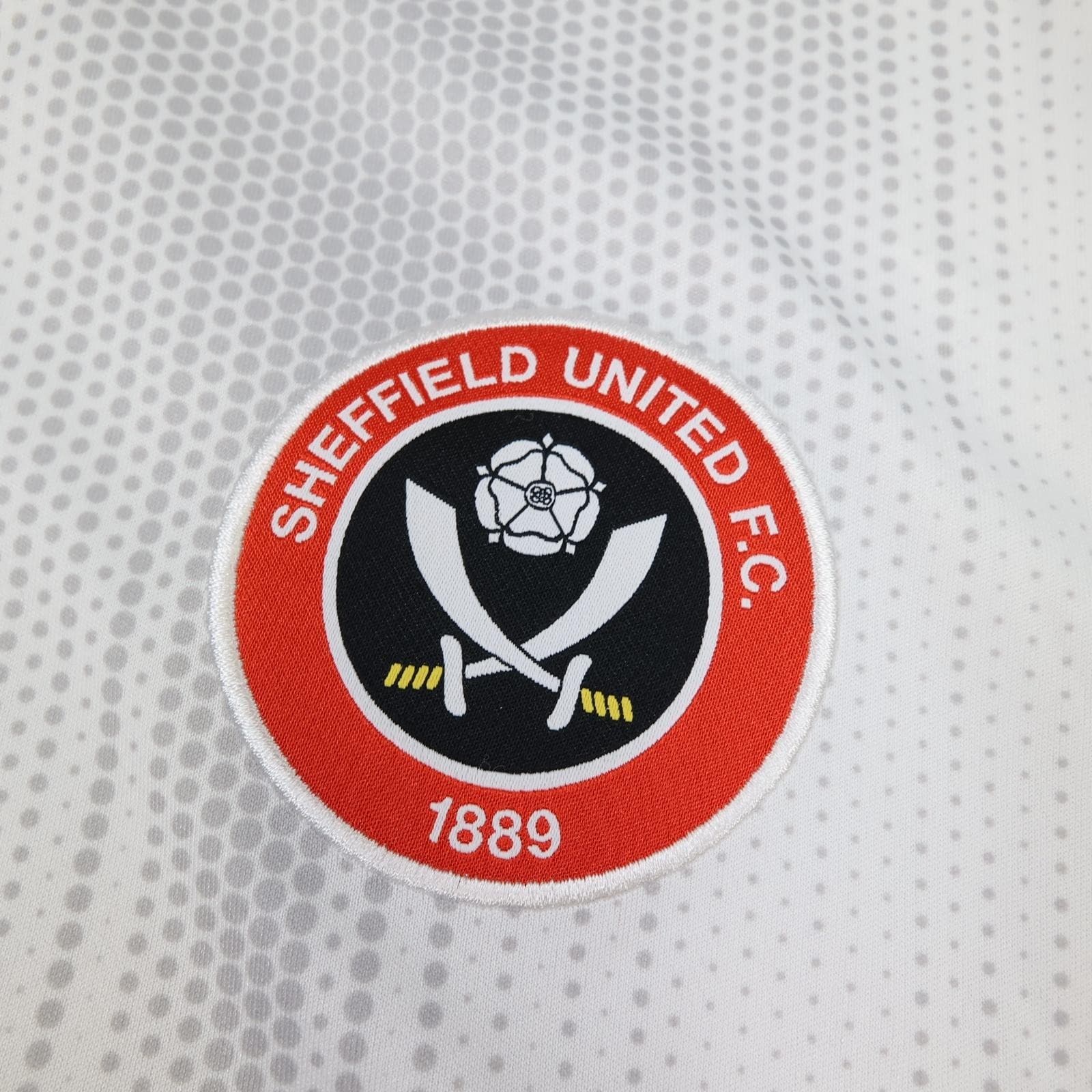 Sheffield United Shirt Mens Large White 2019 2020 Adidas Soccer Jersey USG photo 6