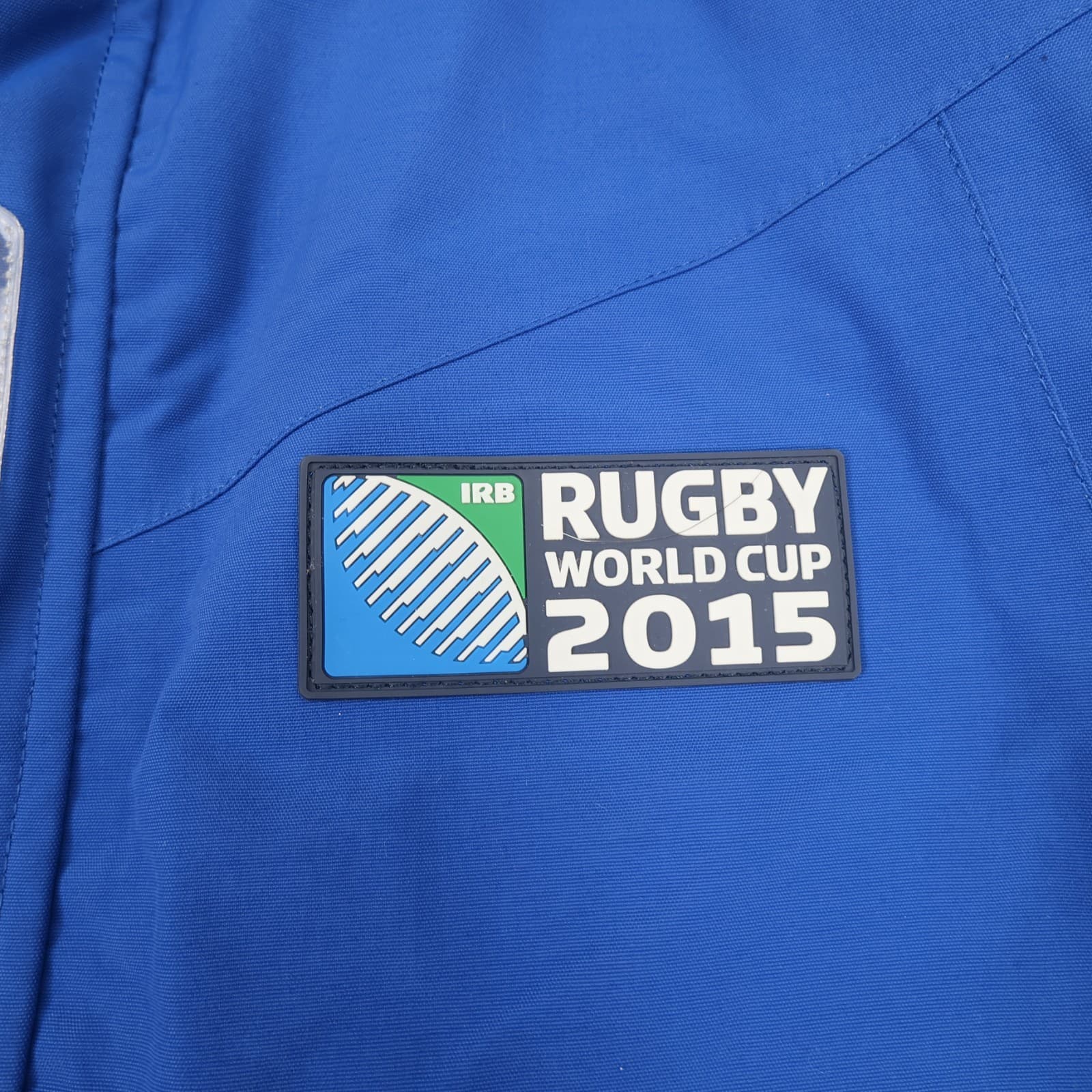 Vintage England Rugby Jacket Large Blue Rain Coat Waterproof Musto 2015 photo 4