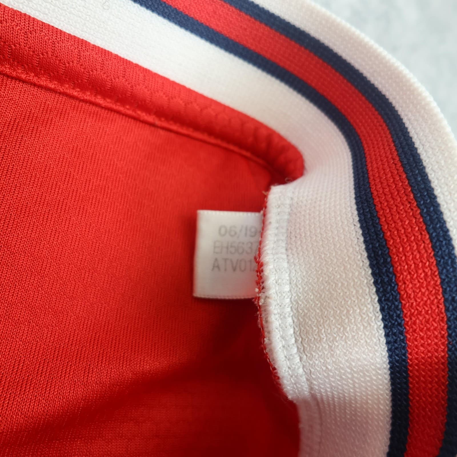 Arsenal Shirt Mens Medium Red Home 2019 2020 Adidas Emirates Soccer Jersey photo 8