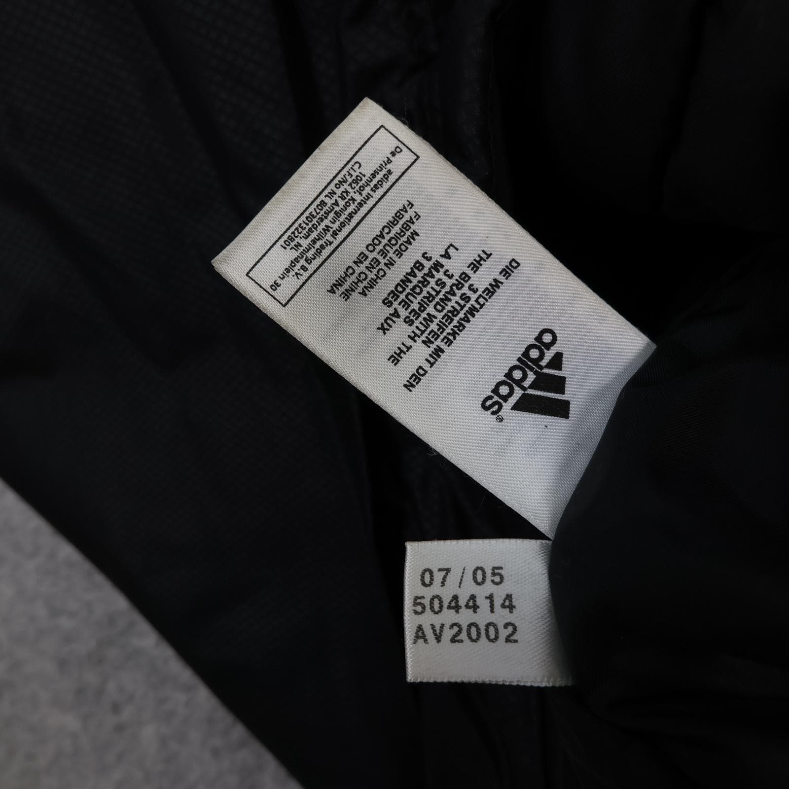 Vintage Newcastle United Jacket Mens Large Black 2005 2006 Football Adidas photo 7