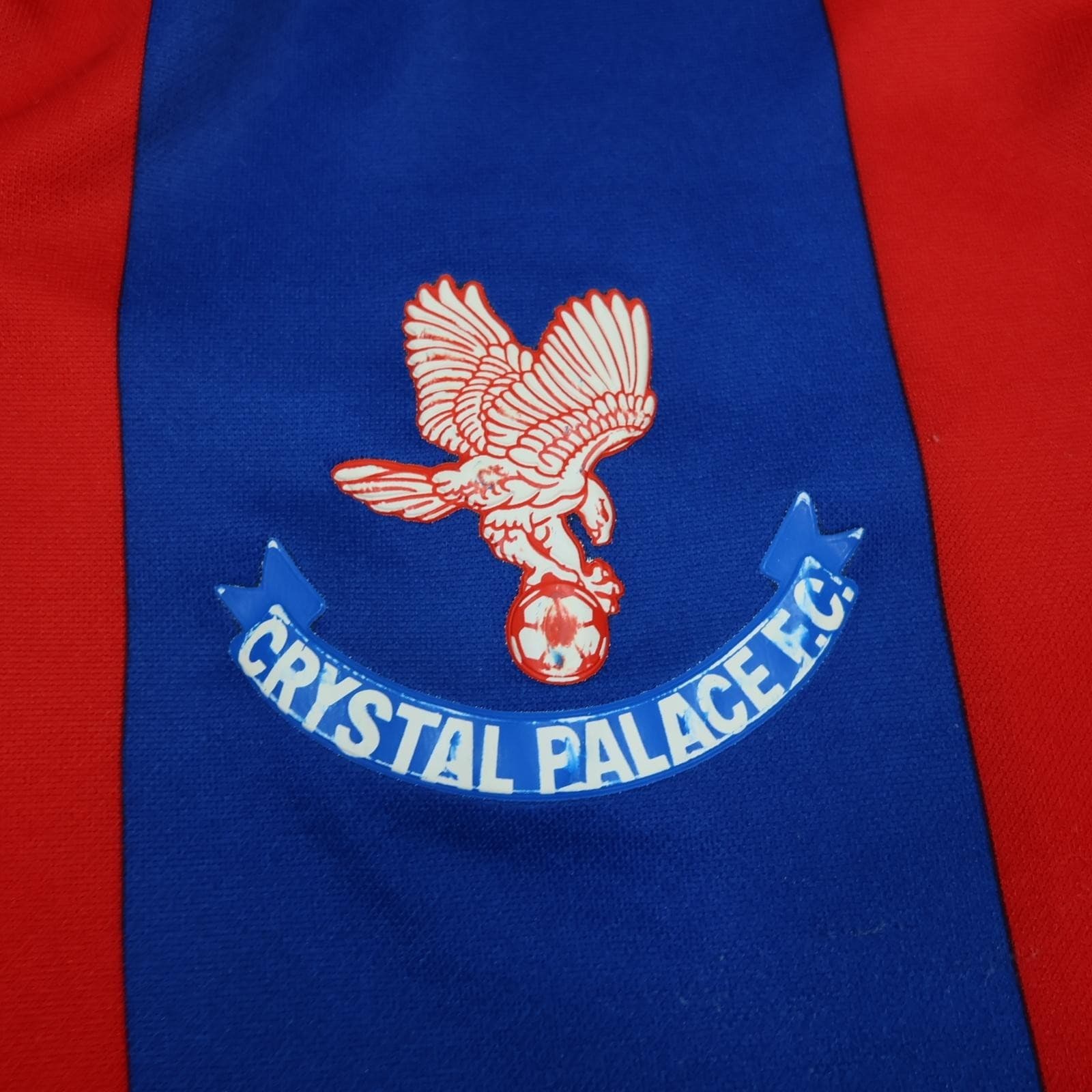 Vintage Crystal Palace Shirt Mens Medium Home 1998 1990 Bukta Virgin Jersey photo 4