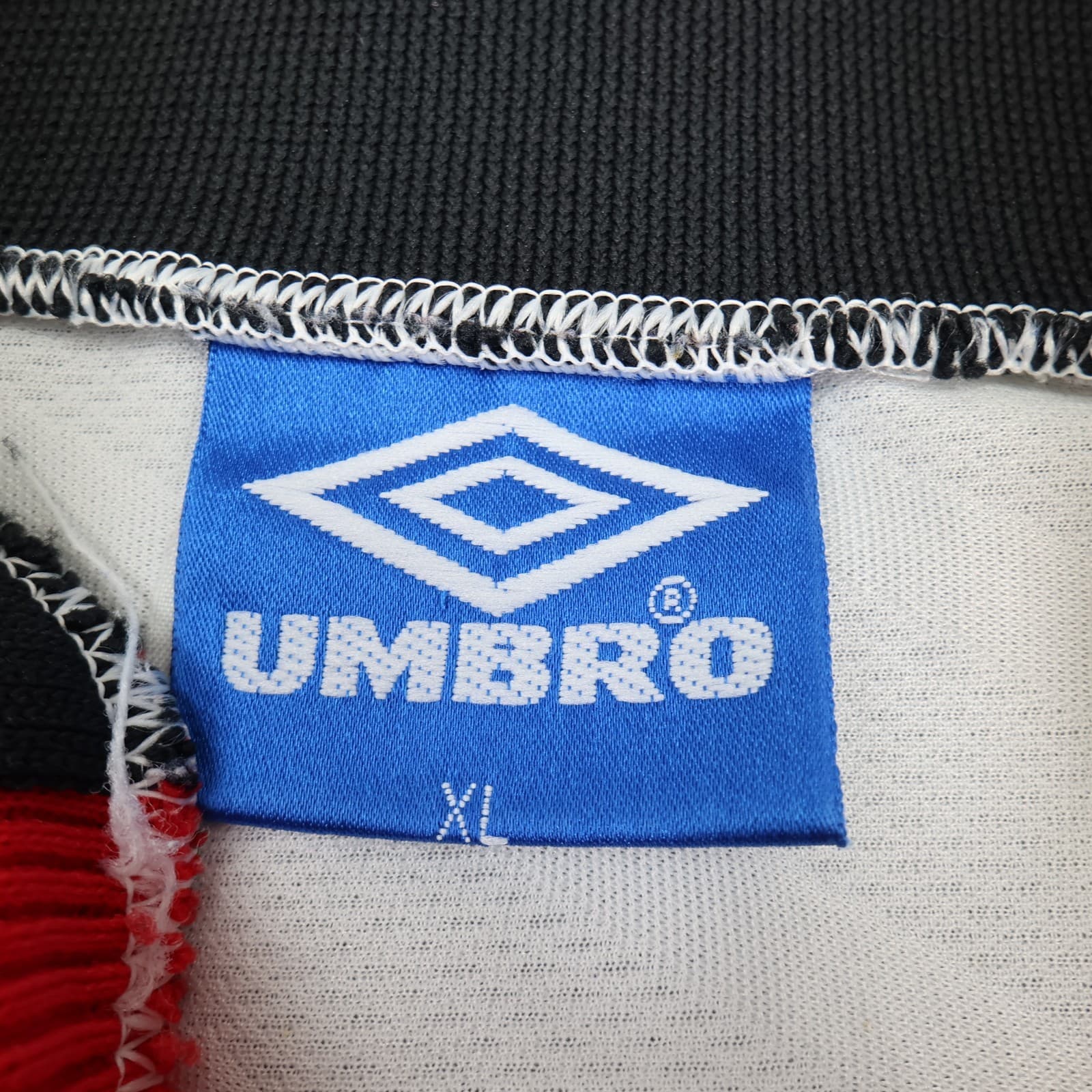 Vintage Manchester United Shirt Extra Large White Away Kit 1996 1997 Umbro photo 7