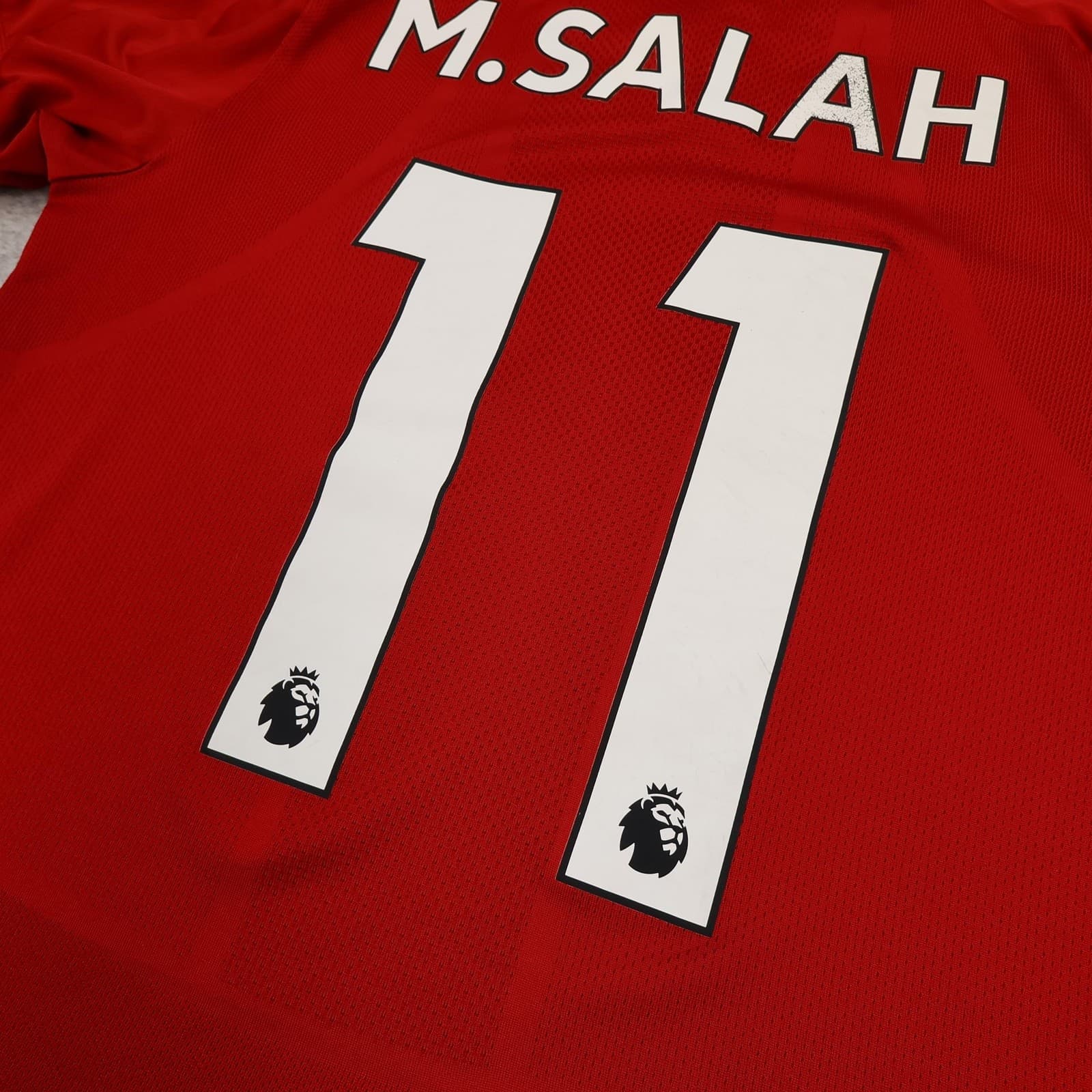 Liverpool Shirt Kids 11-12 Years Red Home 2019 2020 New Balance Salah 11 Jersey photo 11