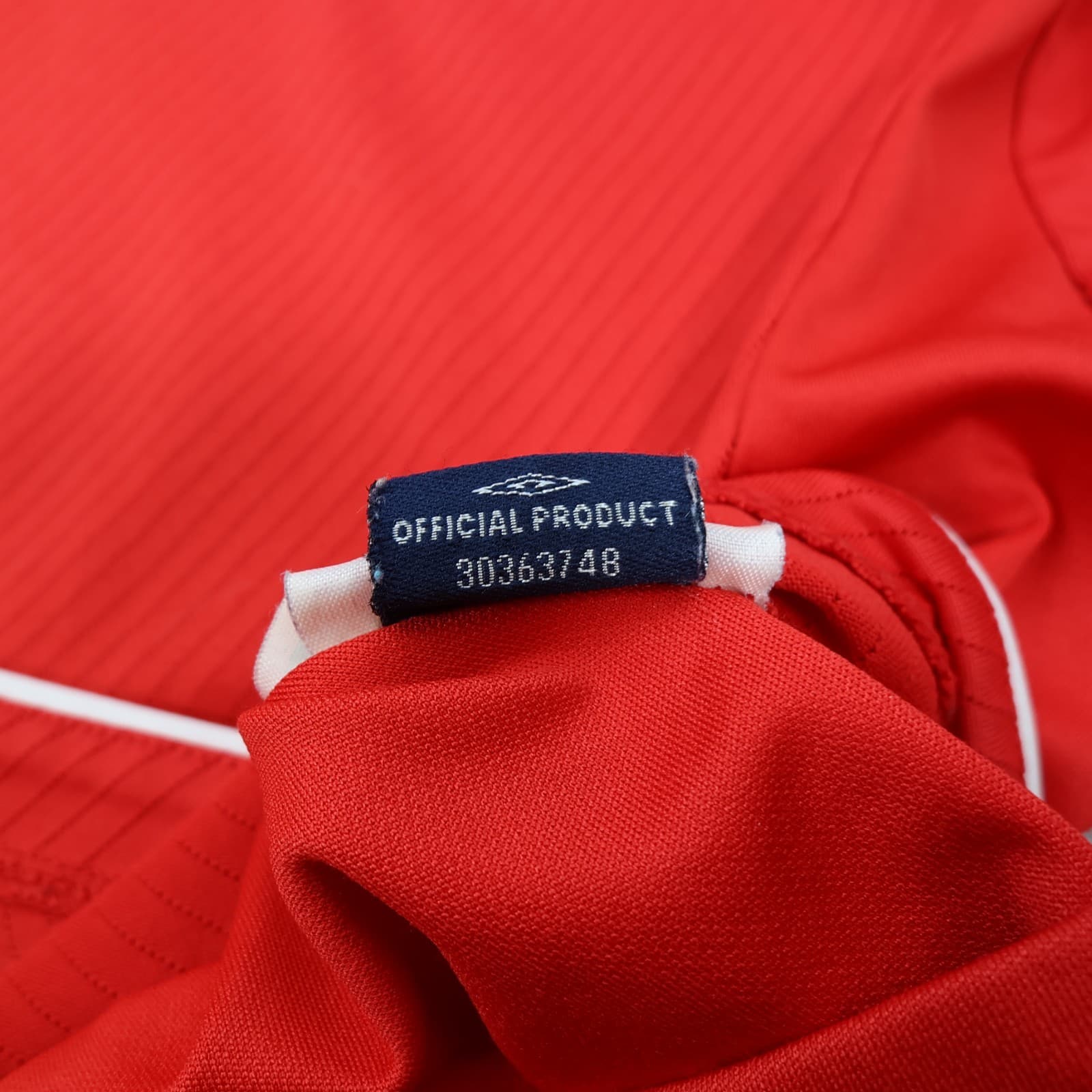 Vintage England Football Shirt Extra Large Red Away Kit 2008 2010 Jersey XL photo 9