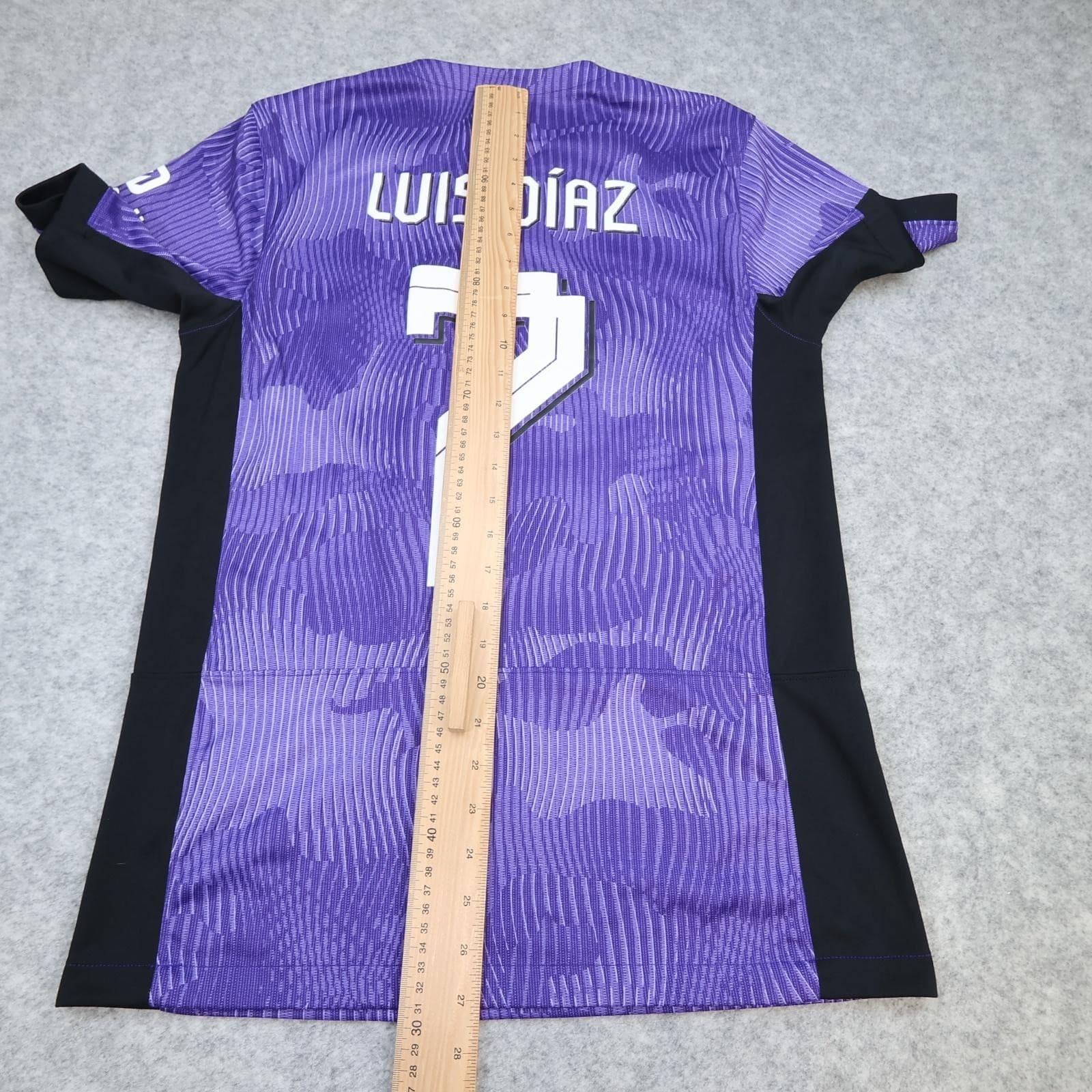Liverpool Shirt Mens Small Purple 3rd Kit 2023 2024 Football Nike Diaz 7 Jersey photo 12