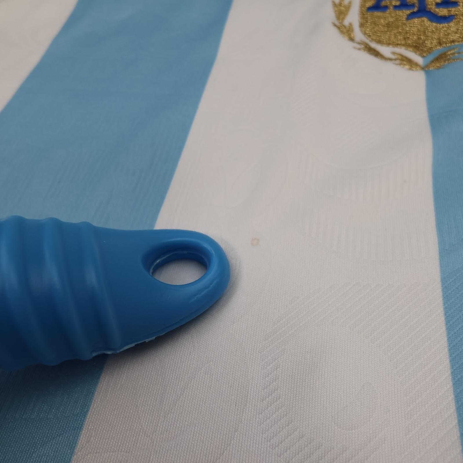 Argentina Home Shirt Mens Medium Blue 2007 2009 Football Adidas AFA Jersey photo 8