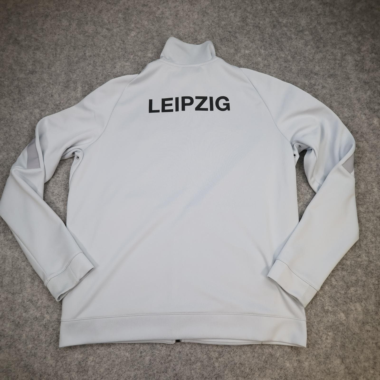 RB Leipzig Jacket Mens Large Grey 2017 2018 Bundesliga Football Nike Track Top photo 2