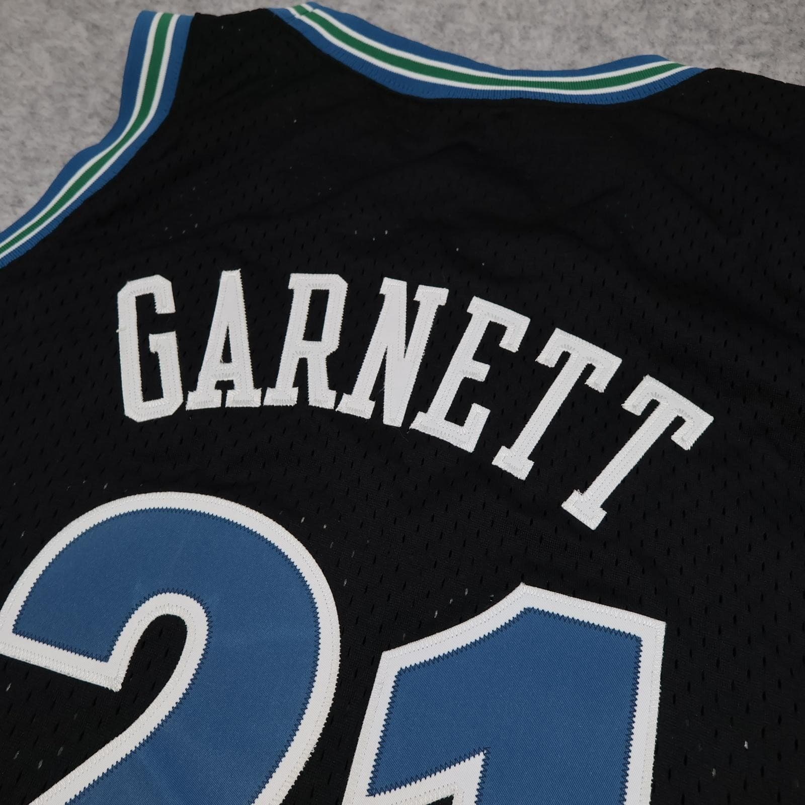 Vintage Minnesota Timberwolves Shirt Mens 2XL Black Nike Basketball Jersey 2000s photo 9