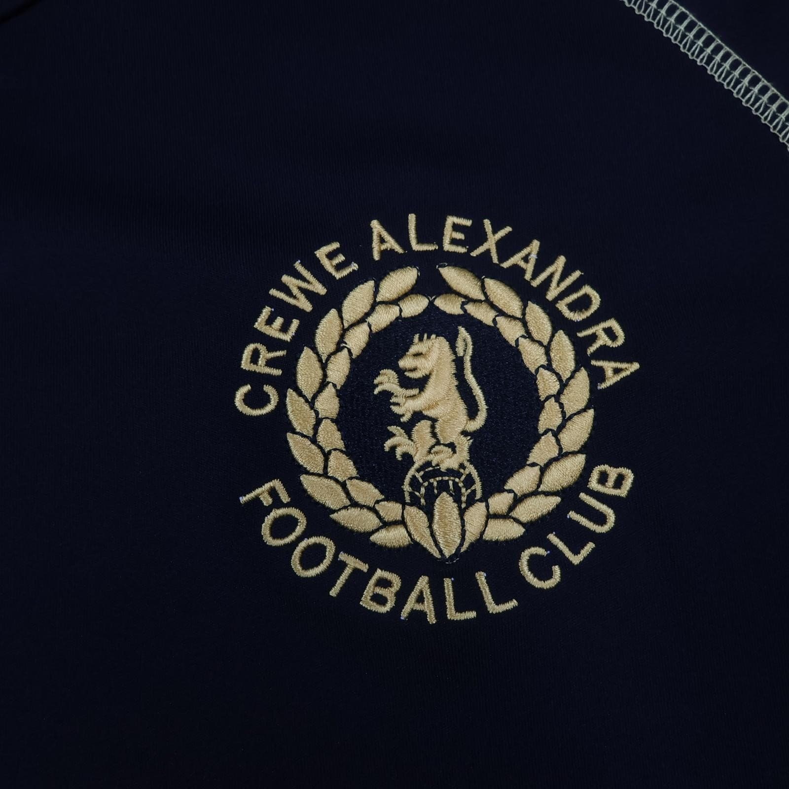 Crewe Alexandra Away Shirt Mens Medium Black 2016 2017 Carbrini Mornflake Jersey photo 4