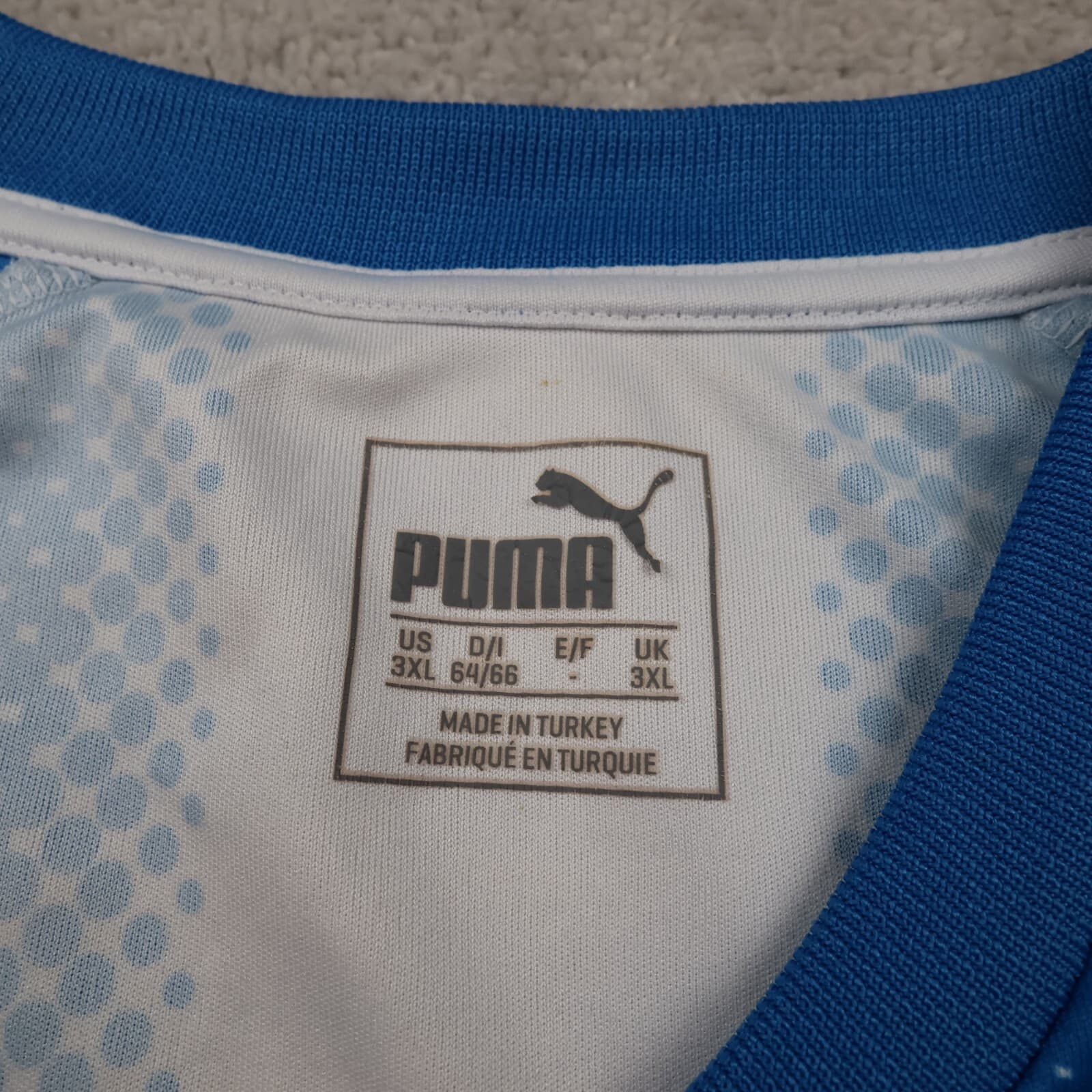 Huddersfield Town Shirt 3XL Blue Away Kit 2017 2018 Puma Jersey Premier League photo 4
