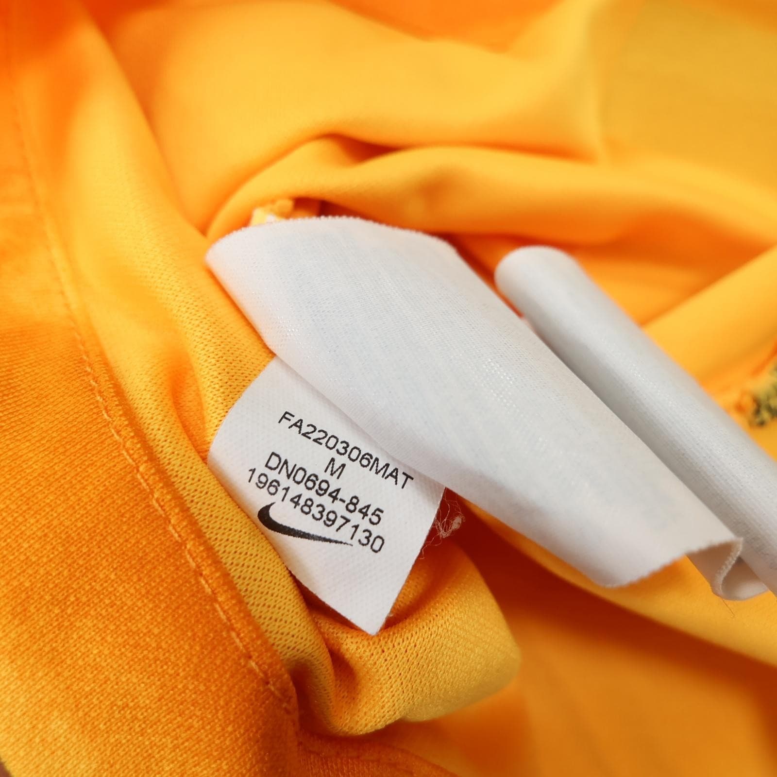 Netherlands Shirt Mens Medium Home 2022 2023 Orange Football Jersey Nike KNVB photo 8