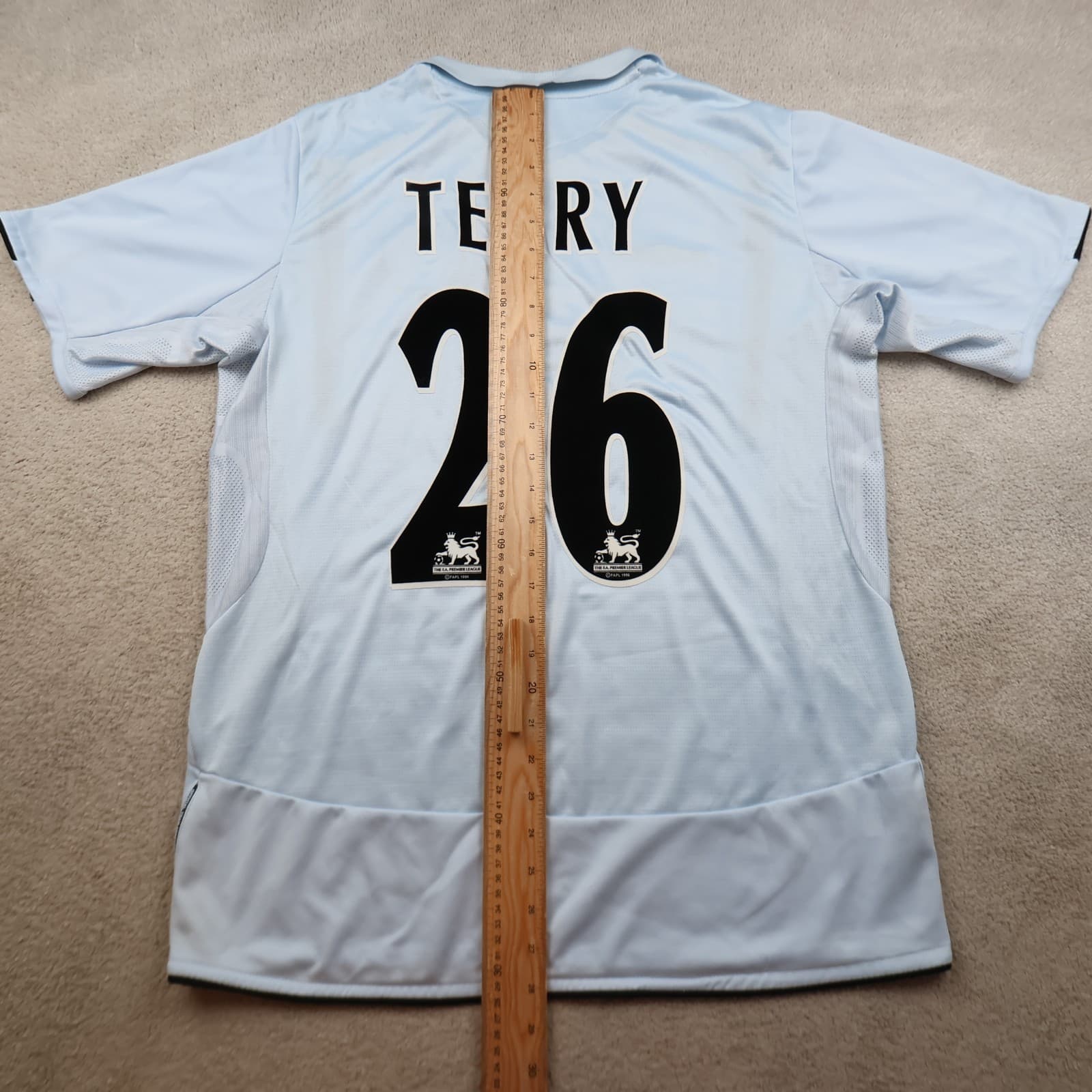 Chelsea Shirt Large Blue Away Kit 2005 2006 Umbro Soccer Jersey John Terry 26 photo 13