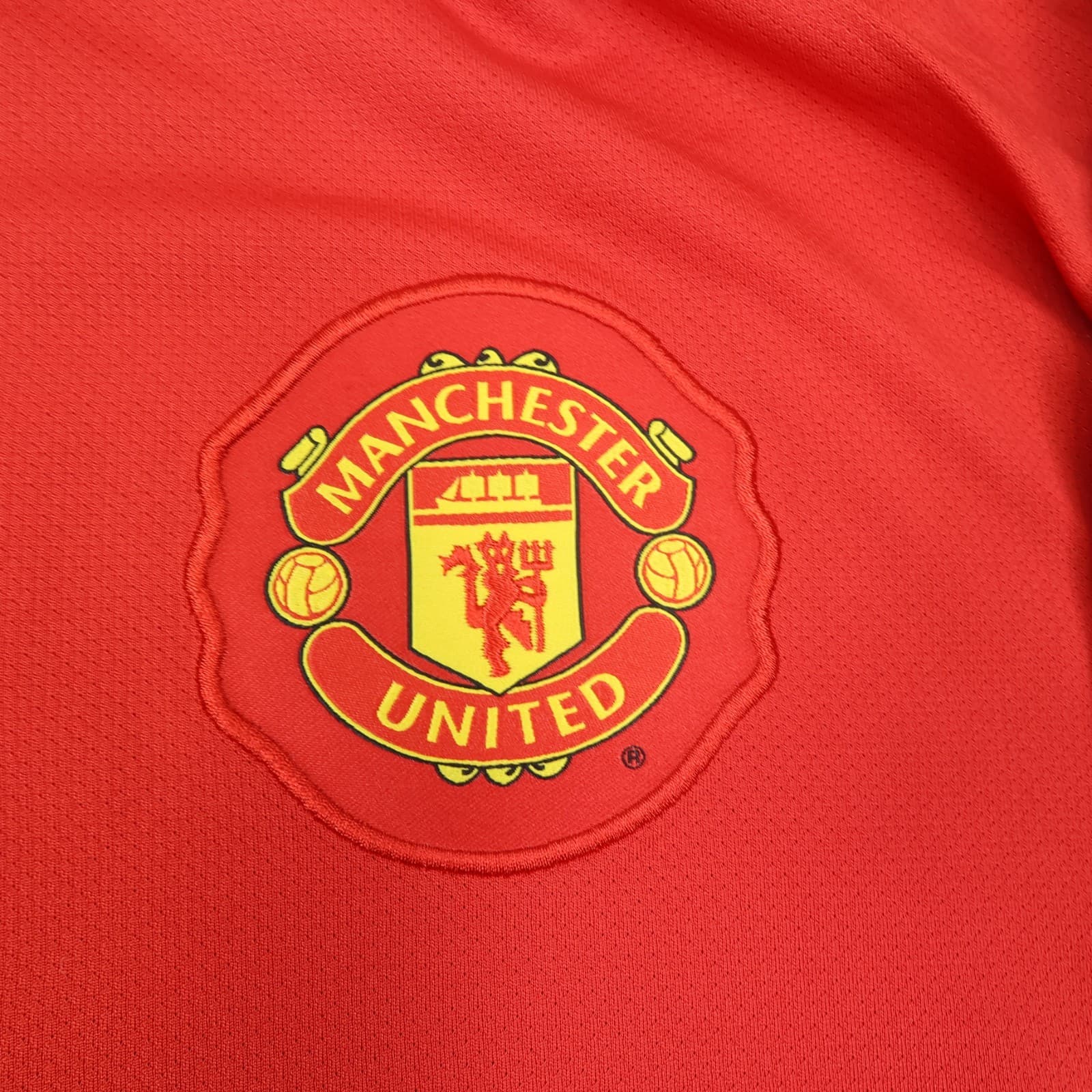 Manchester United Shirt 3XL Red Home Kit 2010 2011 AON Nike Jersey Berbatov 9 photo 4