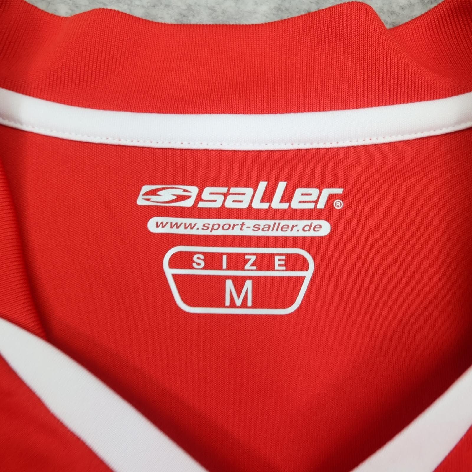 SSV Jahn Regensburg Shirt Mens Medium Red Home Football Saller Netto Jersey photo 5