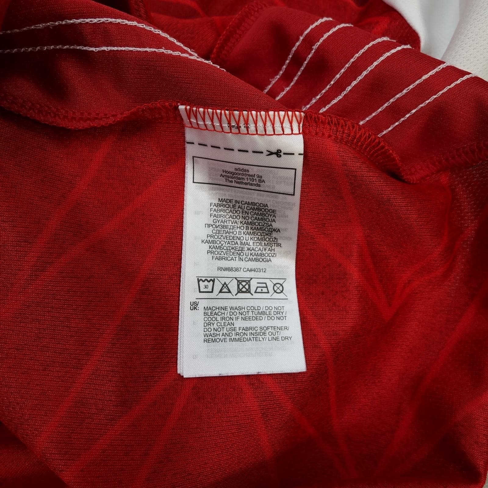 Arsenal Shirt Kids 13-14 Years Red Home 2020 2021 Football Adidas Soccer Jersey photo 16