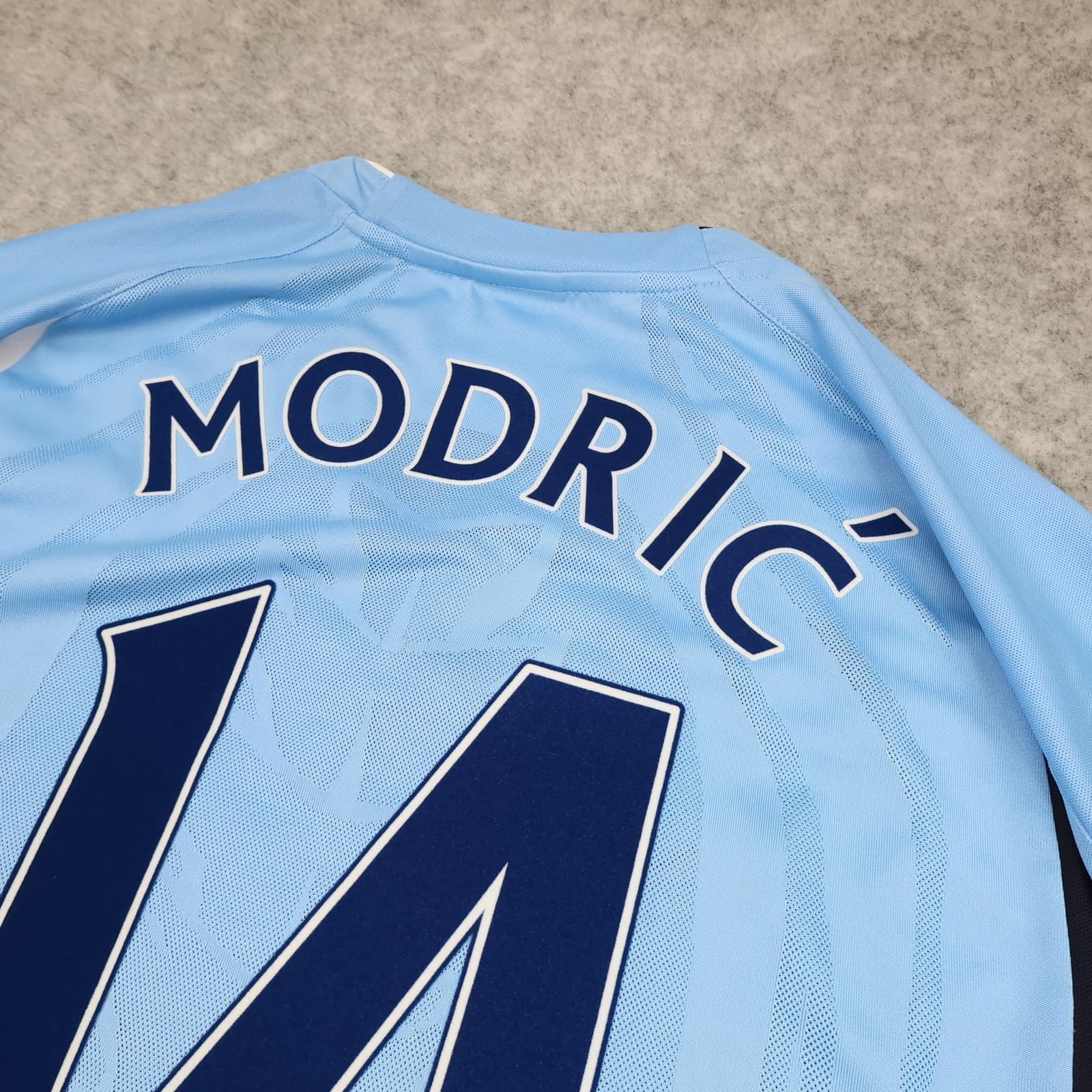 Tottenham Hotspur Shirt Mens XL Blue Away 2010 2011 Puma Modric 14 Soccer Jersey photo 10