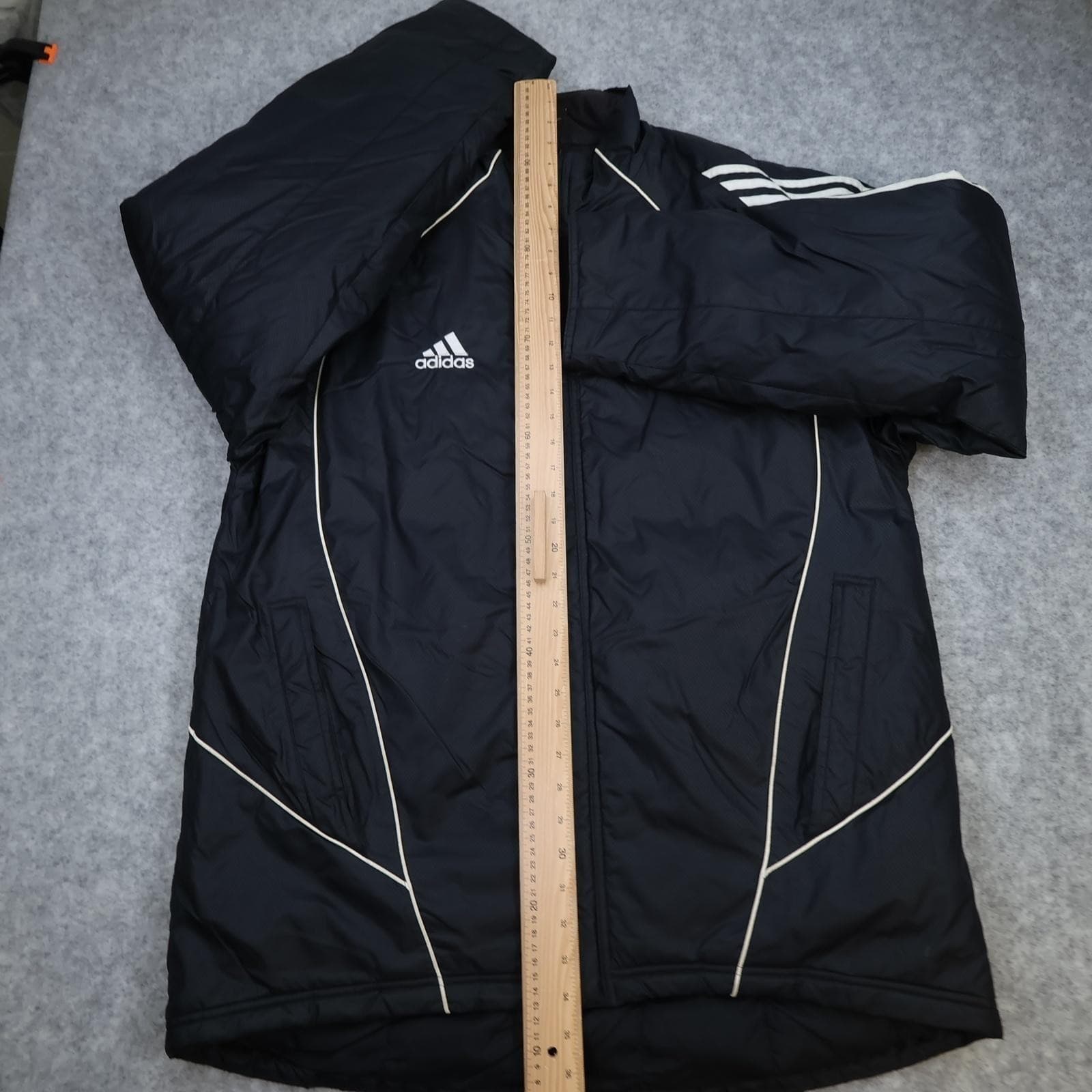 Vintage Newcastle United Jacket Mens Large Black 2005 2006 Football Adidas photo 10