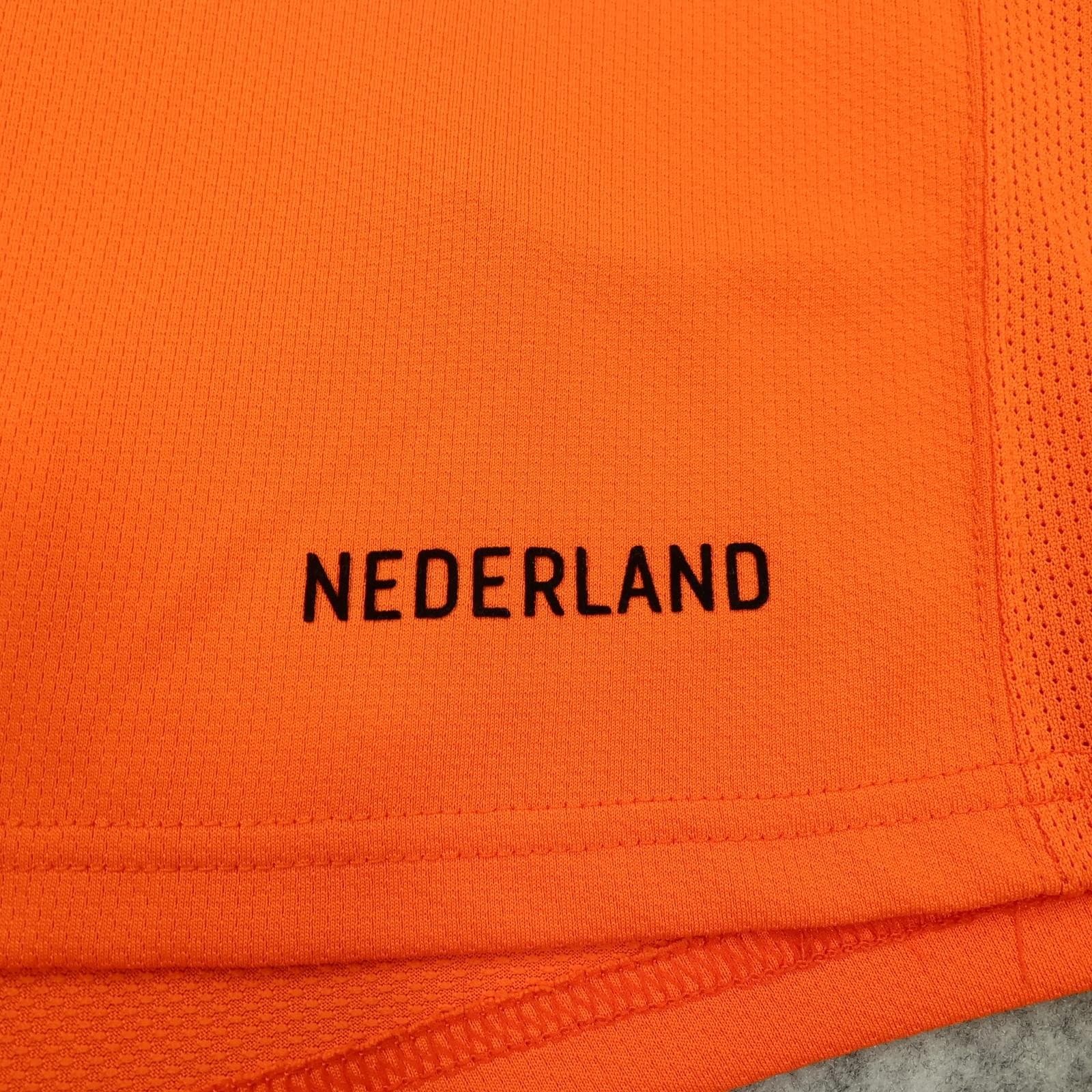 Netherlands Home Shirt Mens Medium Orange 2006 2008 Nike Sphere Dry Jersey photo 6