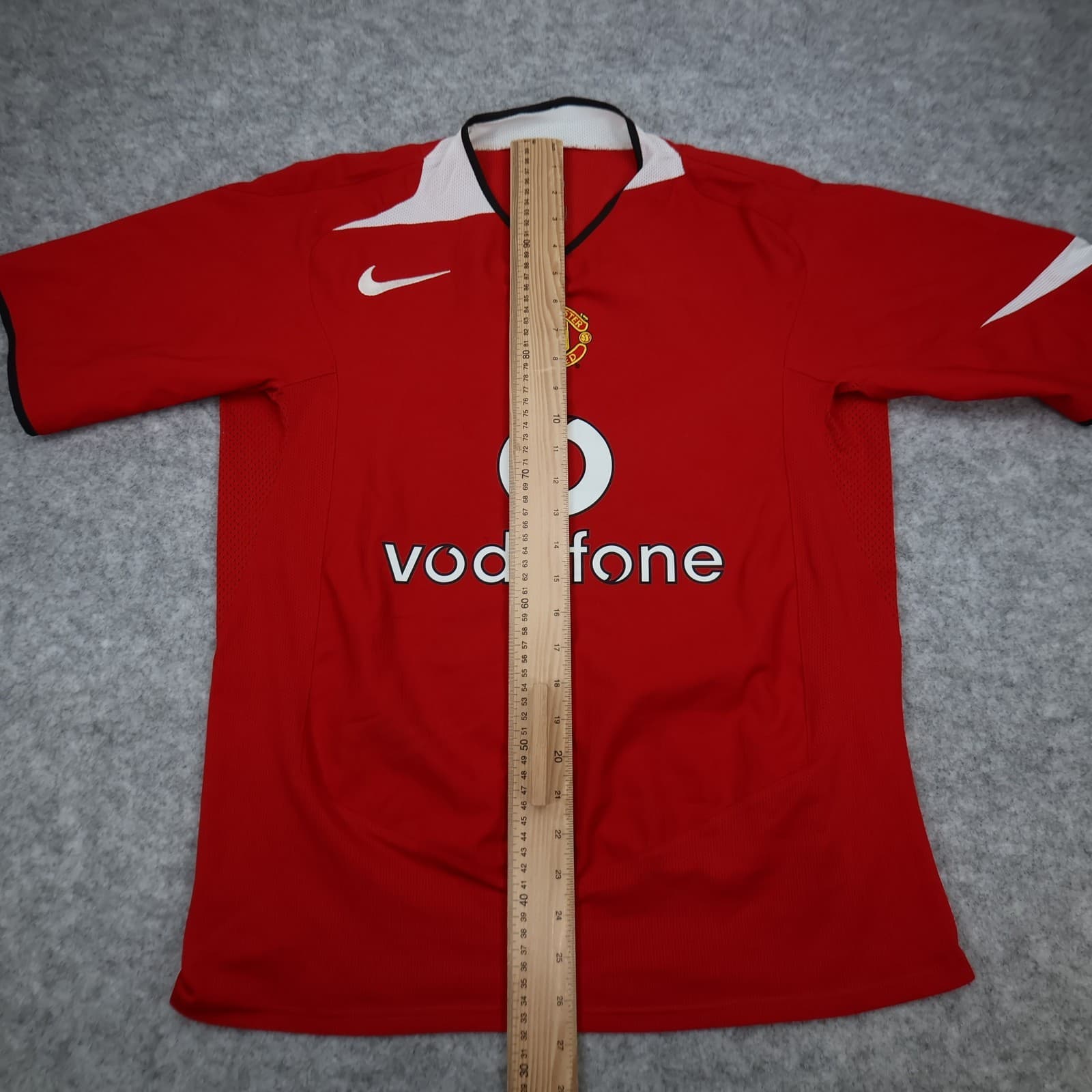 Manchester United Shirt Medium Red Home 2004 2006 Nike Jersey Ronaldo Football photo 11
