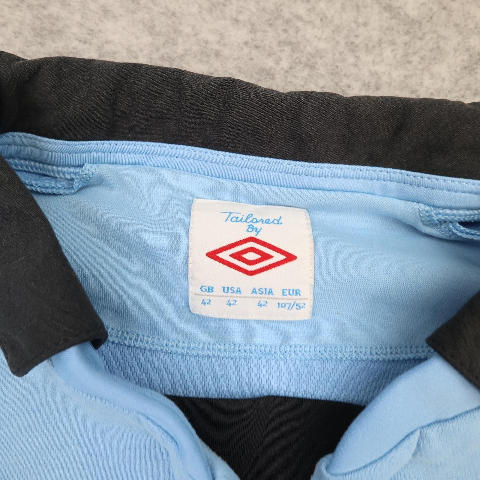 Manchester City Shirt Mens Medium Blue Home 2012 2013 Umbro Soccer Jersey photo 6