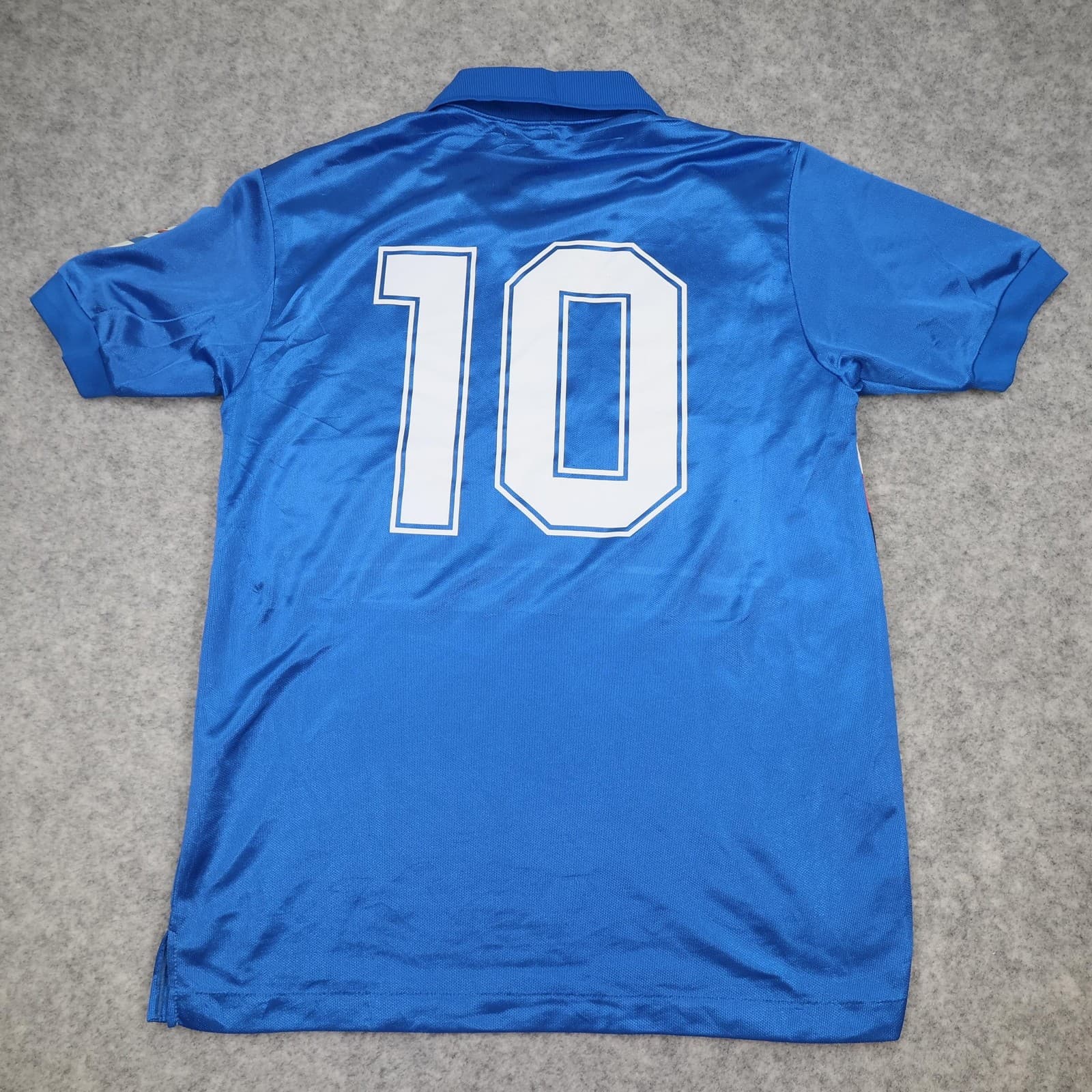 Vintage Sampdoria Shirt Mens Small Blue Home 1992 1994 Asics 10 Soccer Jersey photo 2