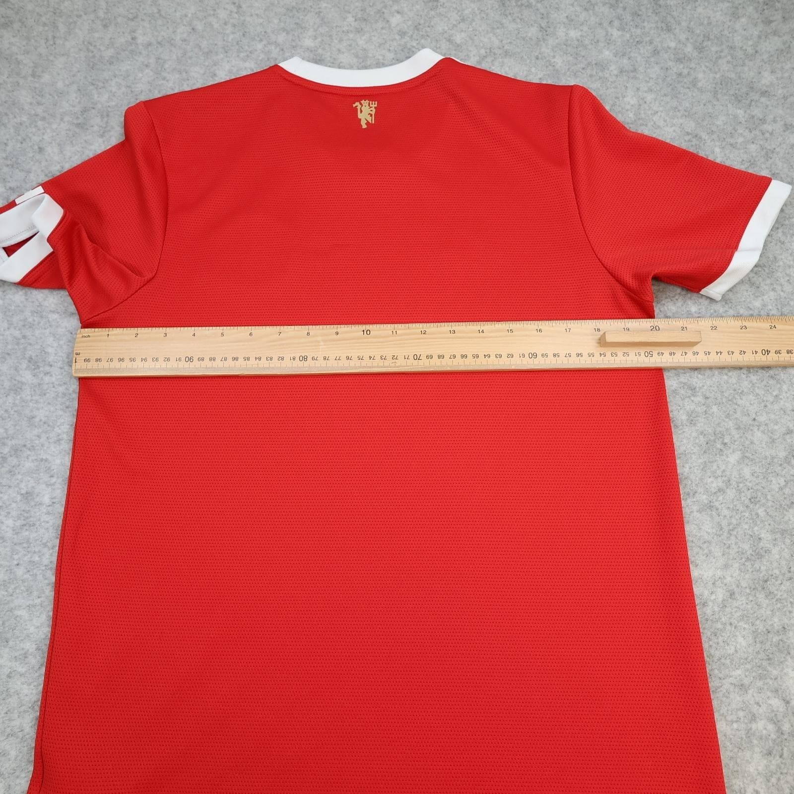 Manchester United Shirt Mens Medium Red Home 2021 2022 Football Adidas Jersey photo 9