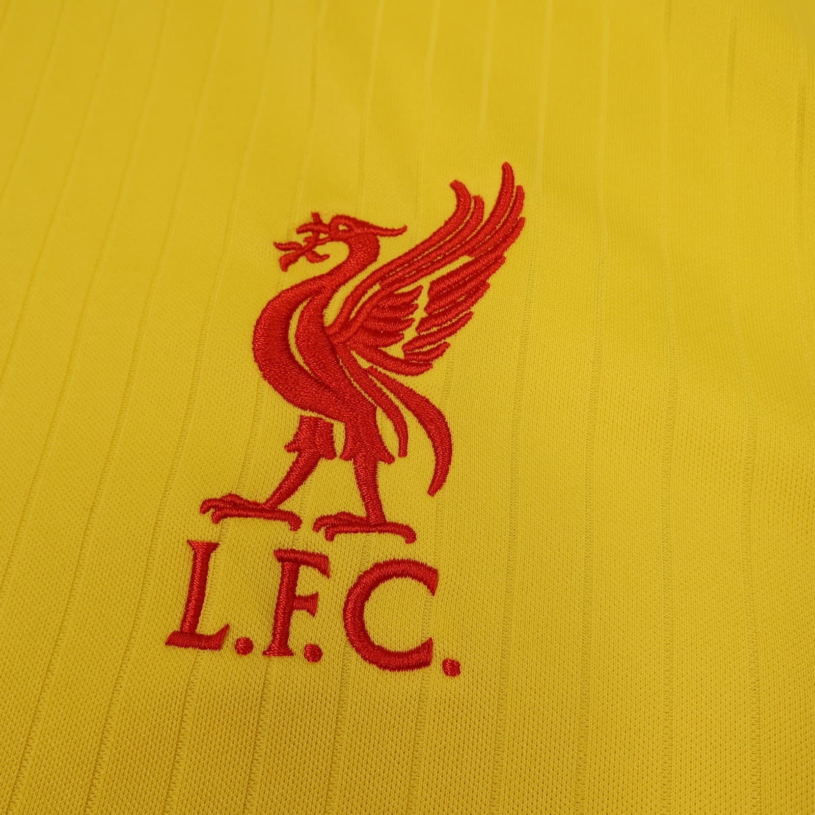 Liverpool Shirt Mens Large Yellow Third 2021 2022 Football Nike Soccer Jersey photo 6