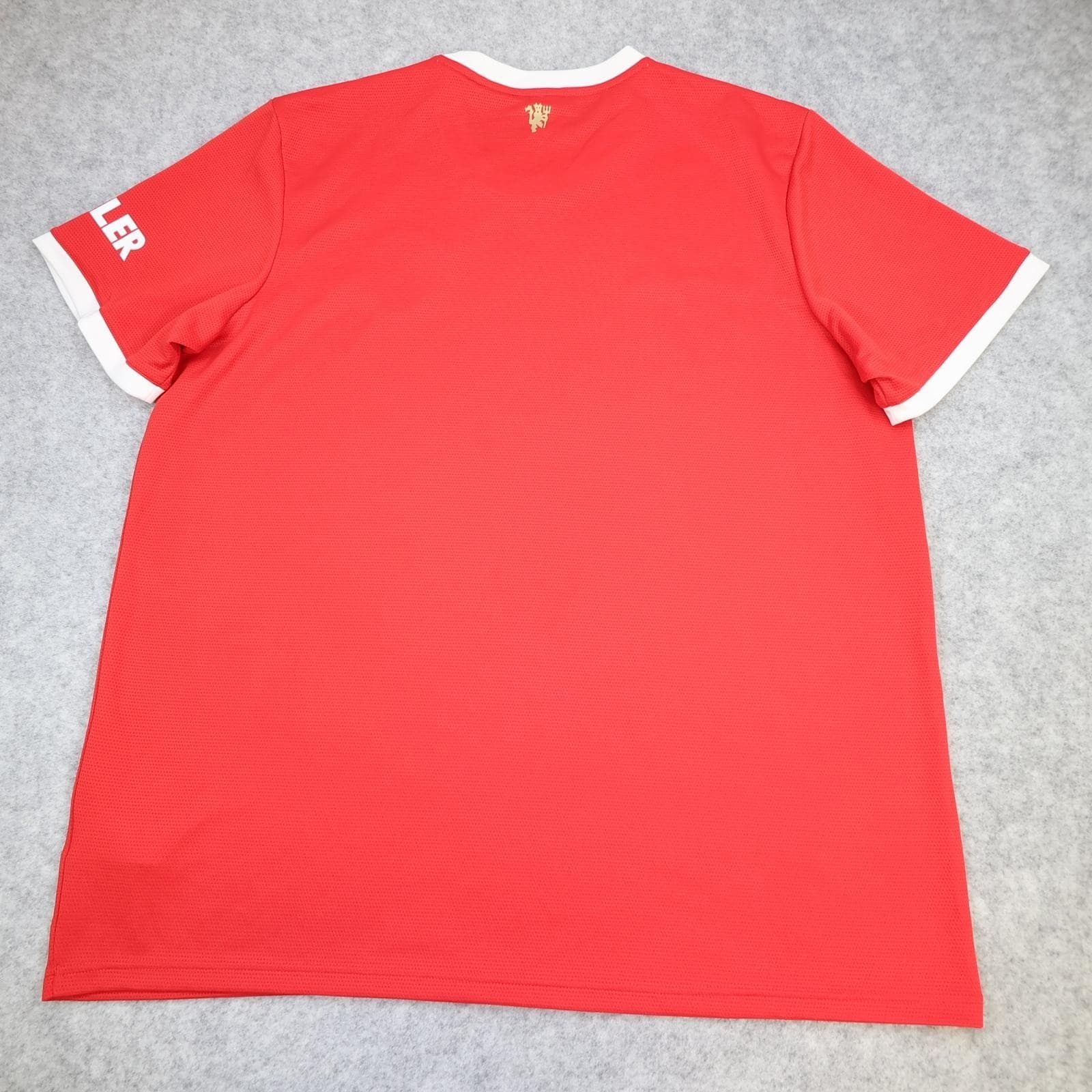 Manchester United Shirt Mens 2XL Red Home Kit 2021 2022 Football Adidas Jersey photo 2