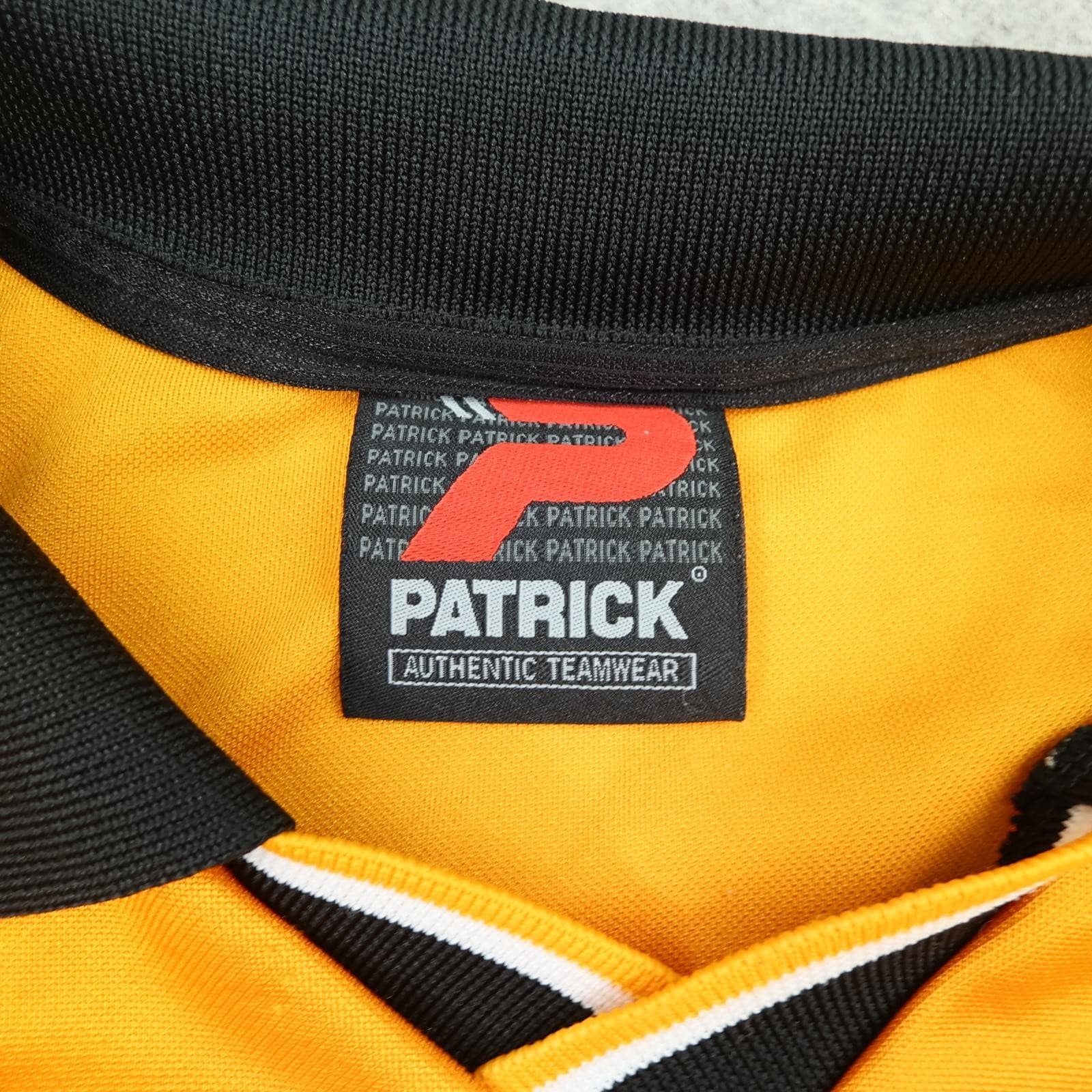 Vintage Hull City Shirt Mens Large Gold Home 2002 2004 Patrick Bonus Electrical photo 6