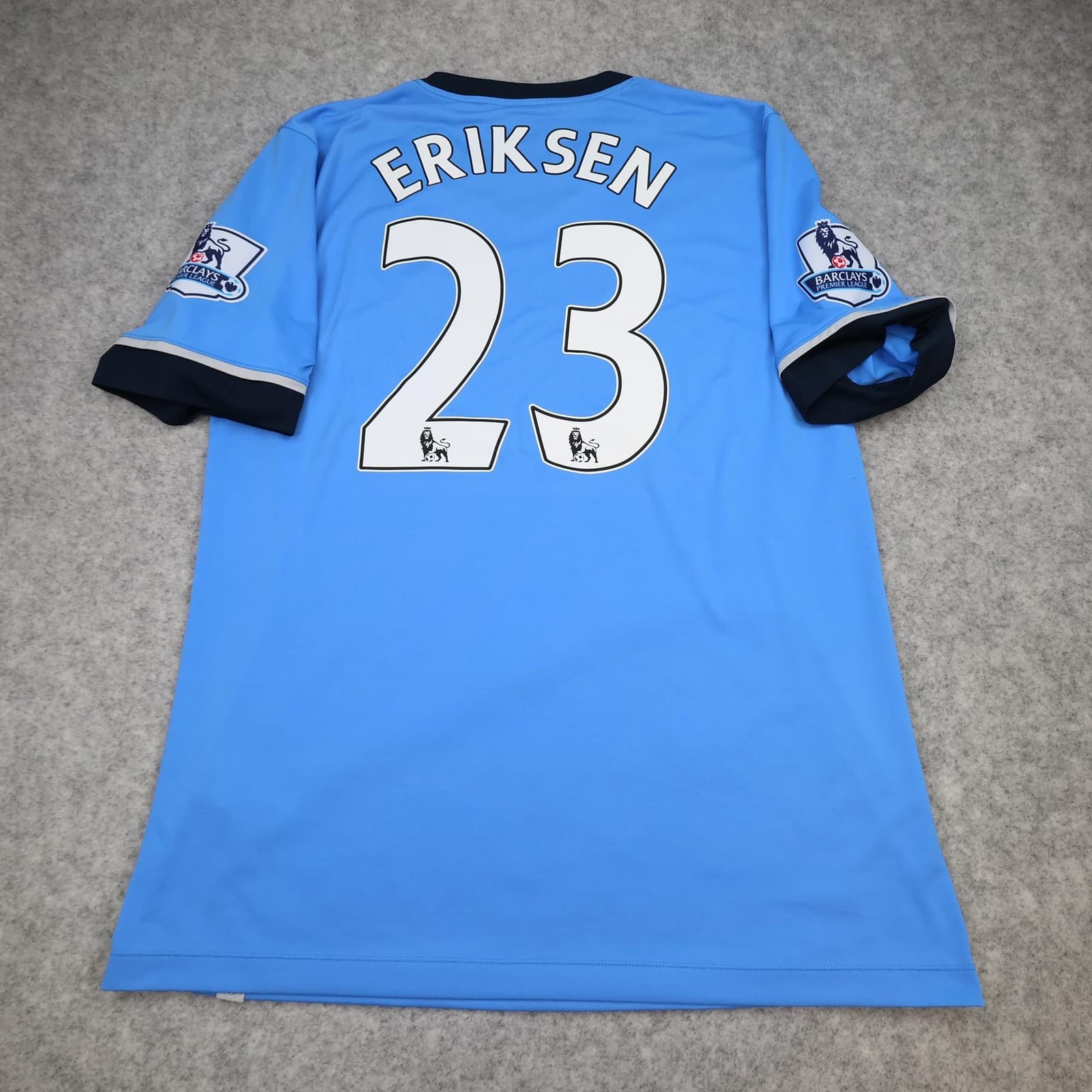 Tottenham Hotspur Shirt Mens XL Blue Away 2015 2016 Under Armour Eriksen Soccer