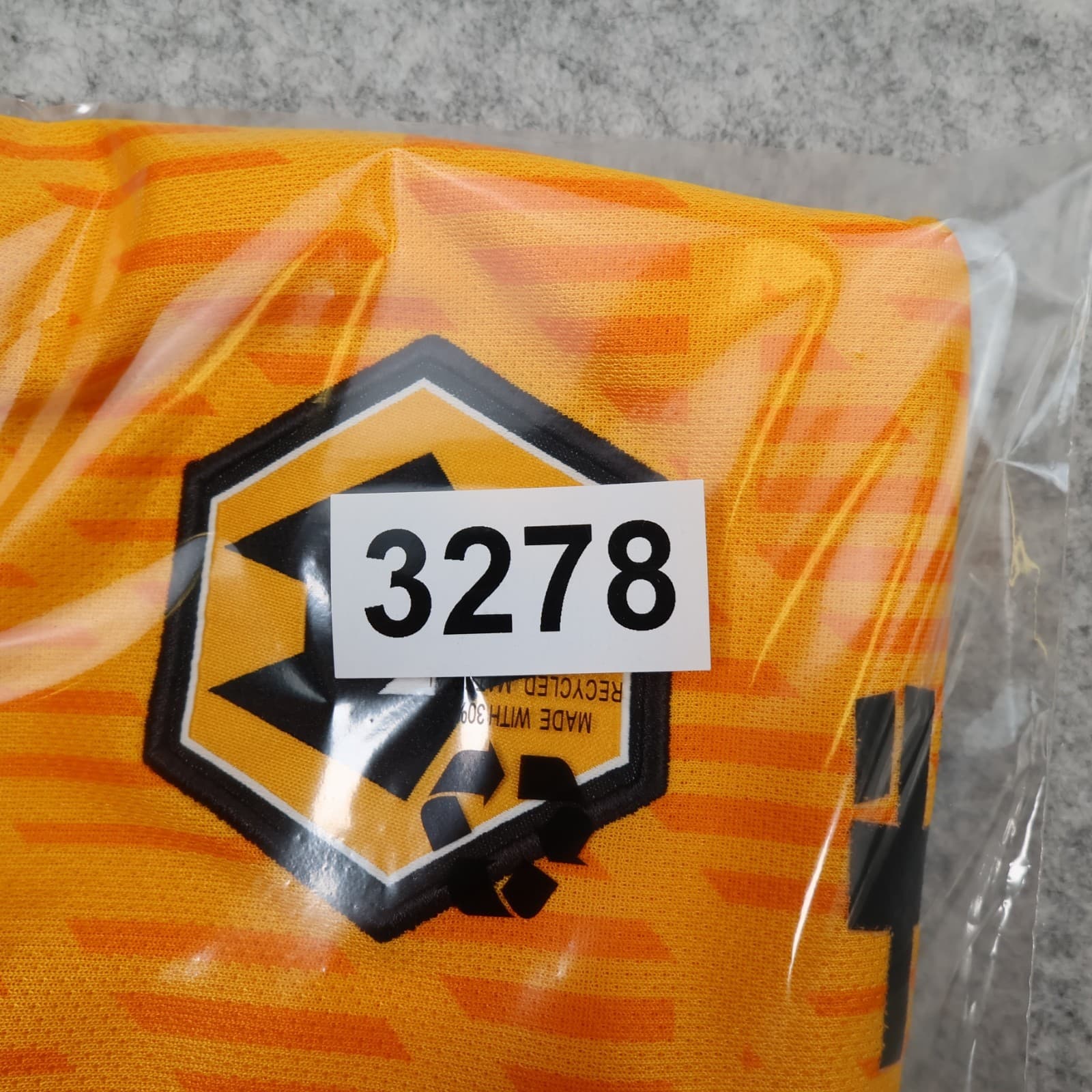 Wolves Football Shirt Extra Large Orange Home  Kit 2020 2021 Adidas Jersey photo 14