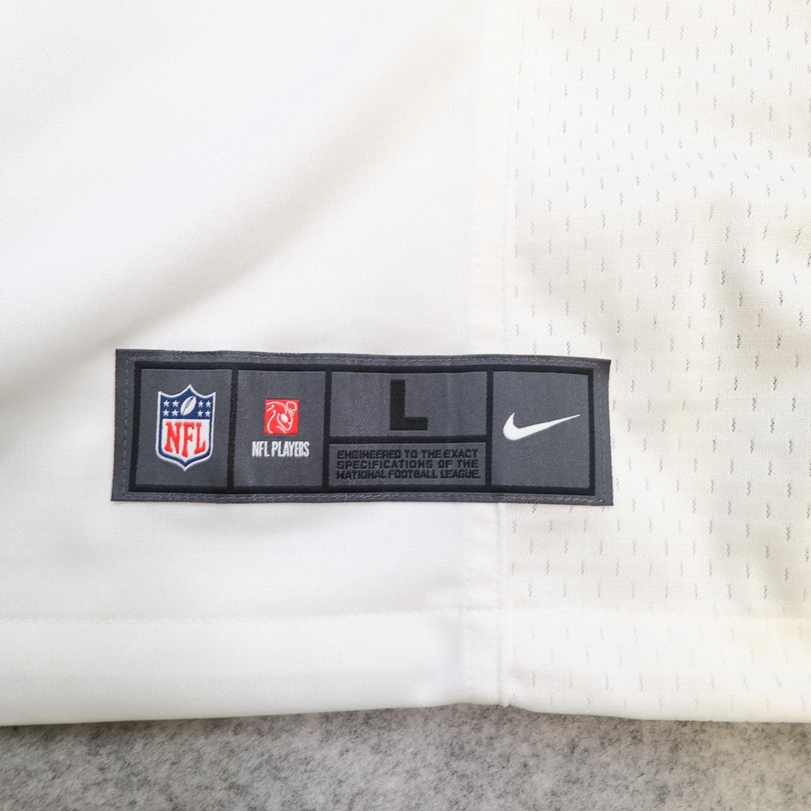 Miami Dolphins Shirt Mens Large White NFL American Football Nike Landry 14 photo 6