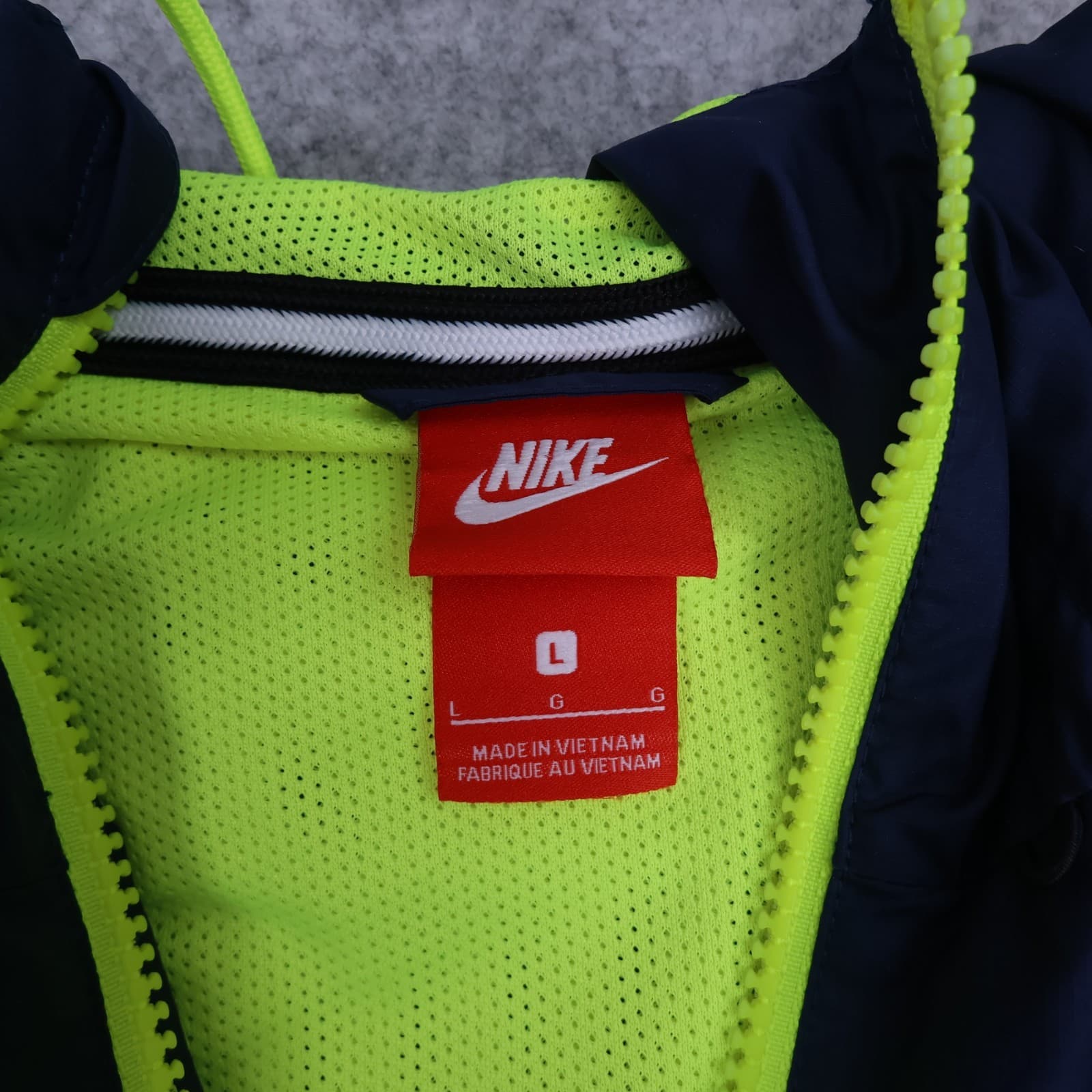 Manchester City Jacket Large Navy Training Rain Tracksuit Nike Mens Football photo 5