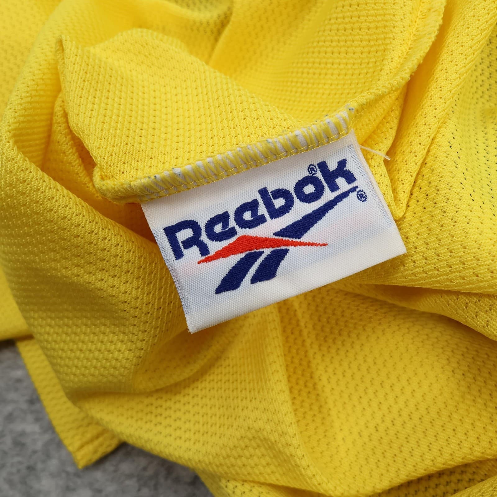Vintage Liverpool Away Shirt Mens Large 1997 1999 Yellow Reebok Gerrard Jersey photo 14