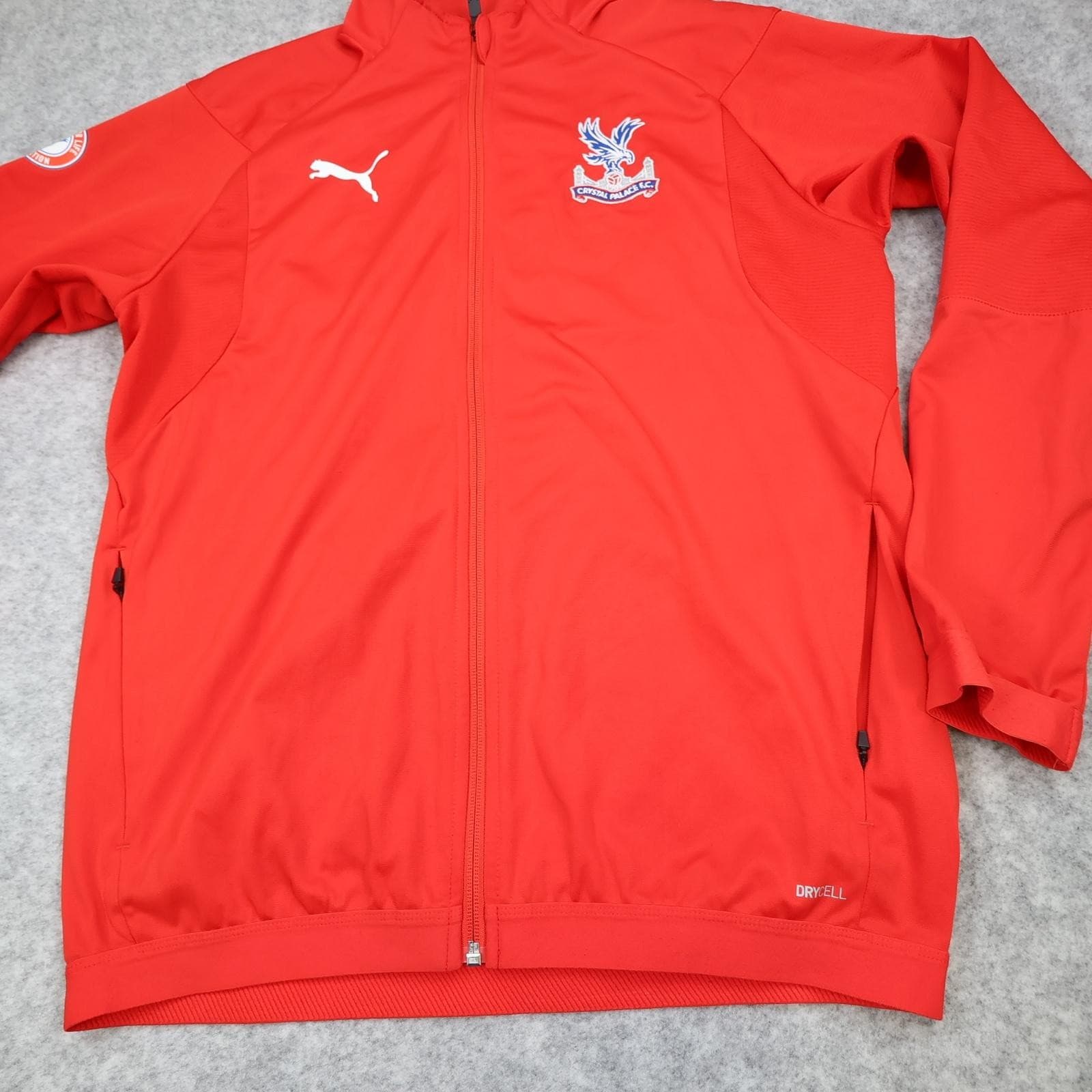 Crystal Palace Jacket Mens Small Red Football Puma DRYCELL Training 2018 2019 photo 6
